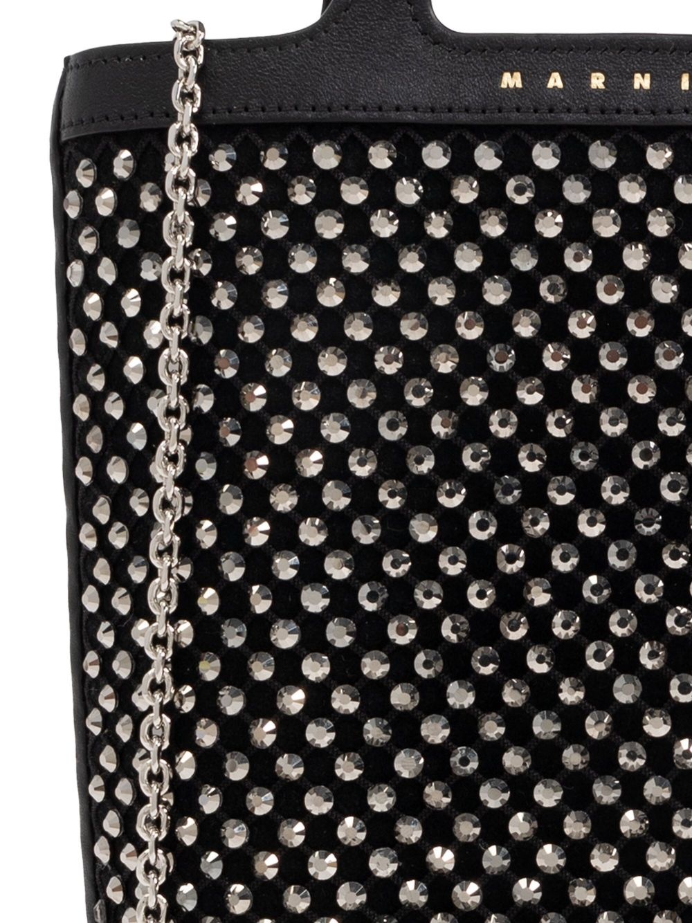 crystal-embellished tote bag - 6