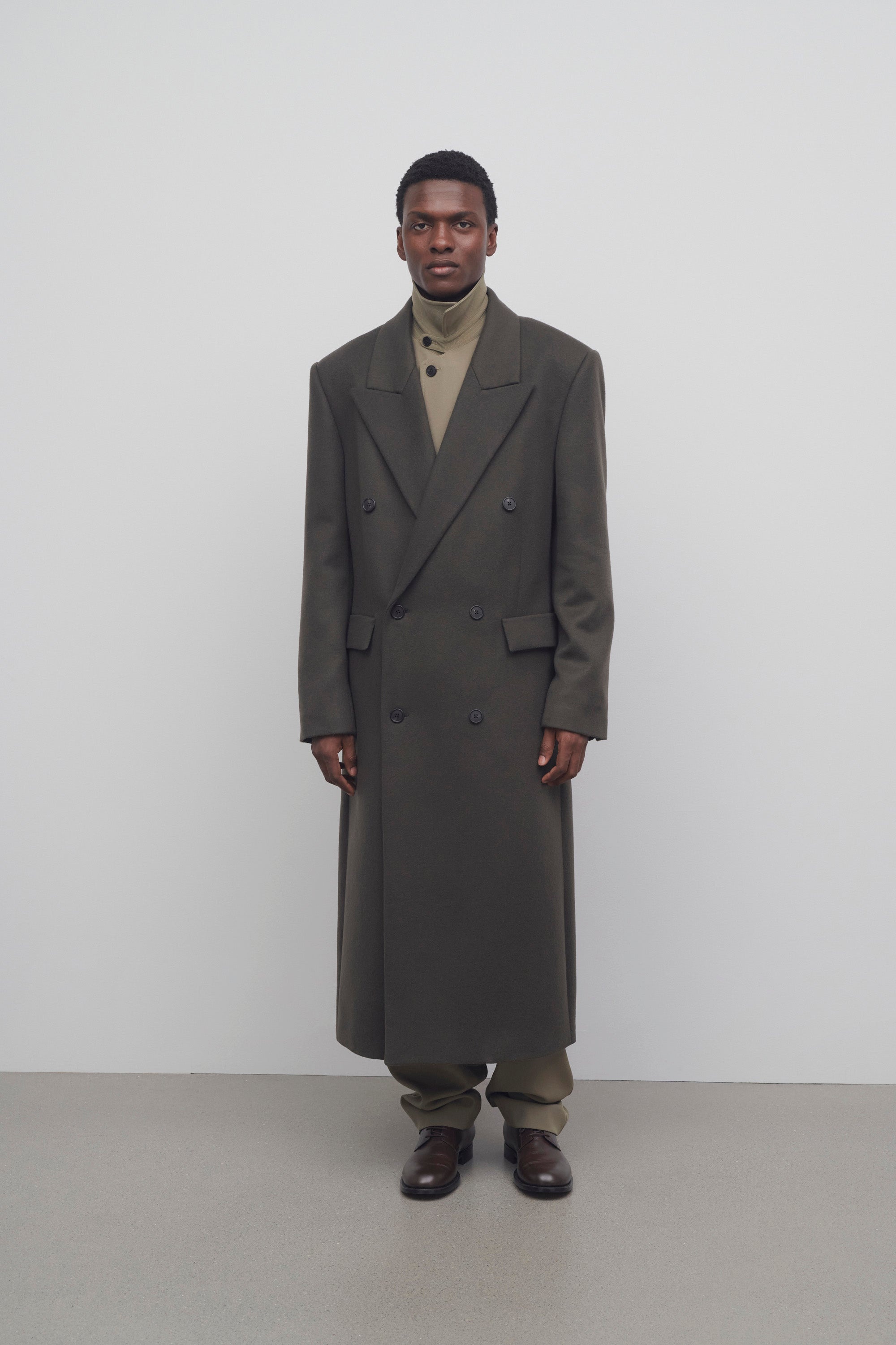 Velasco Coat in Cashmere - 3