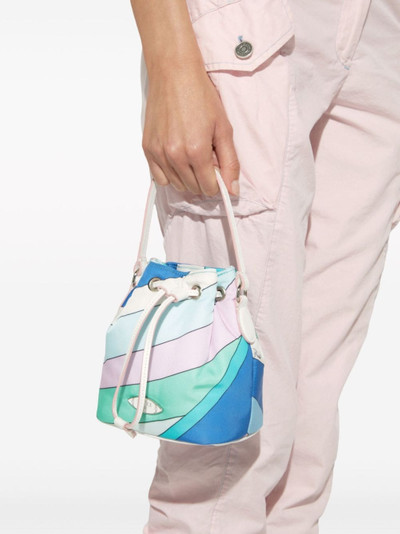 PUCCI Yummy striped bucket bag outlook