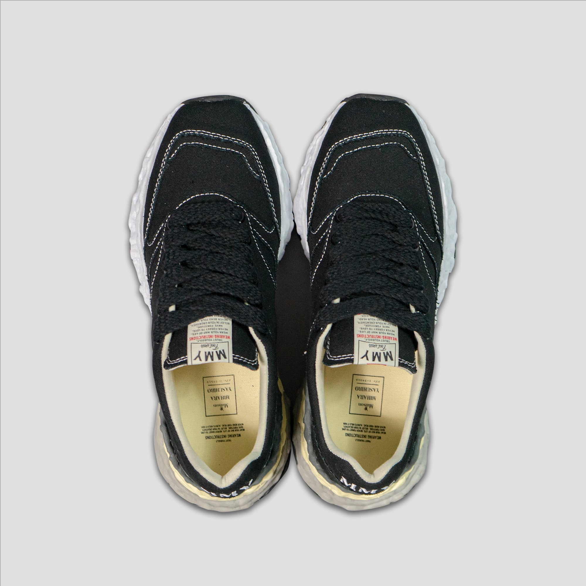 GEORGE OG SOLE LOW-TOP CANVAS SNEAKER - 3