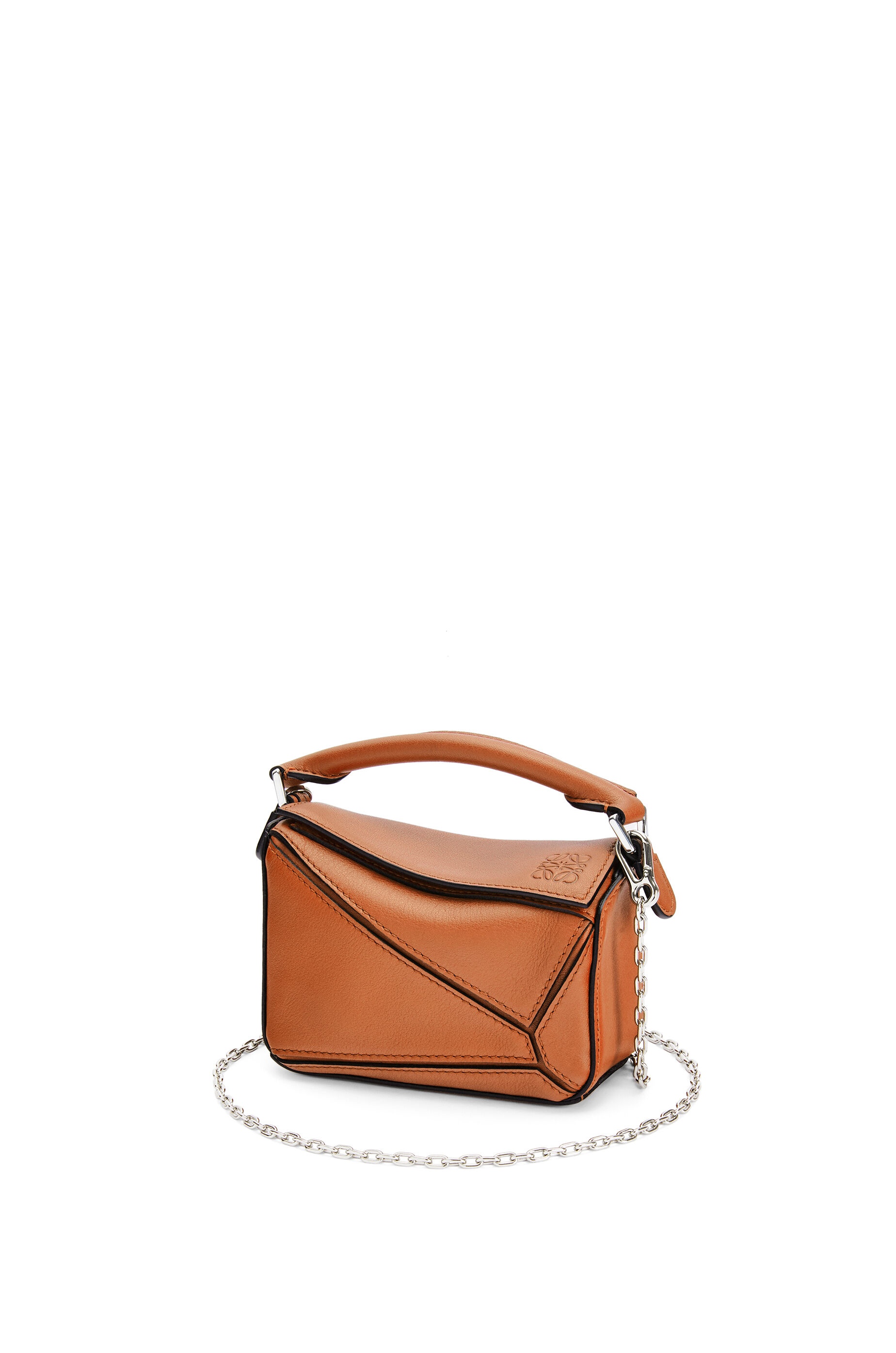 nano puzzle bag in classic calfskin