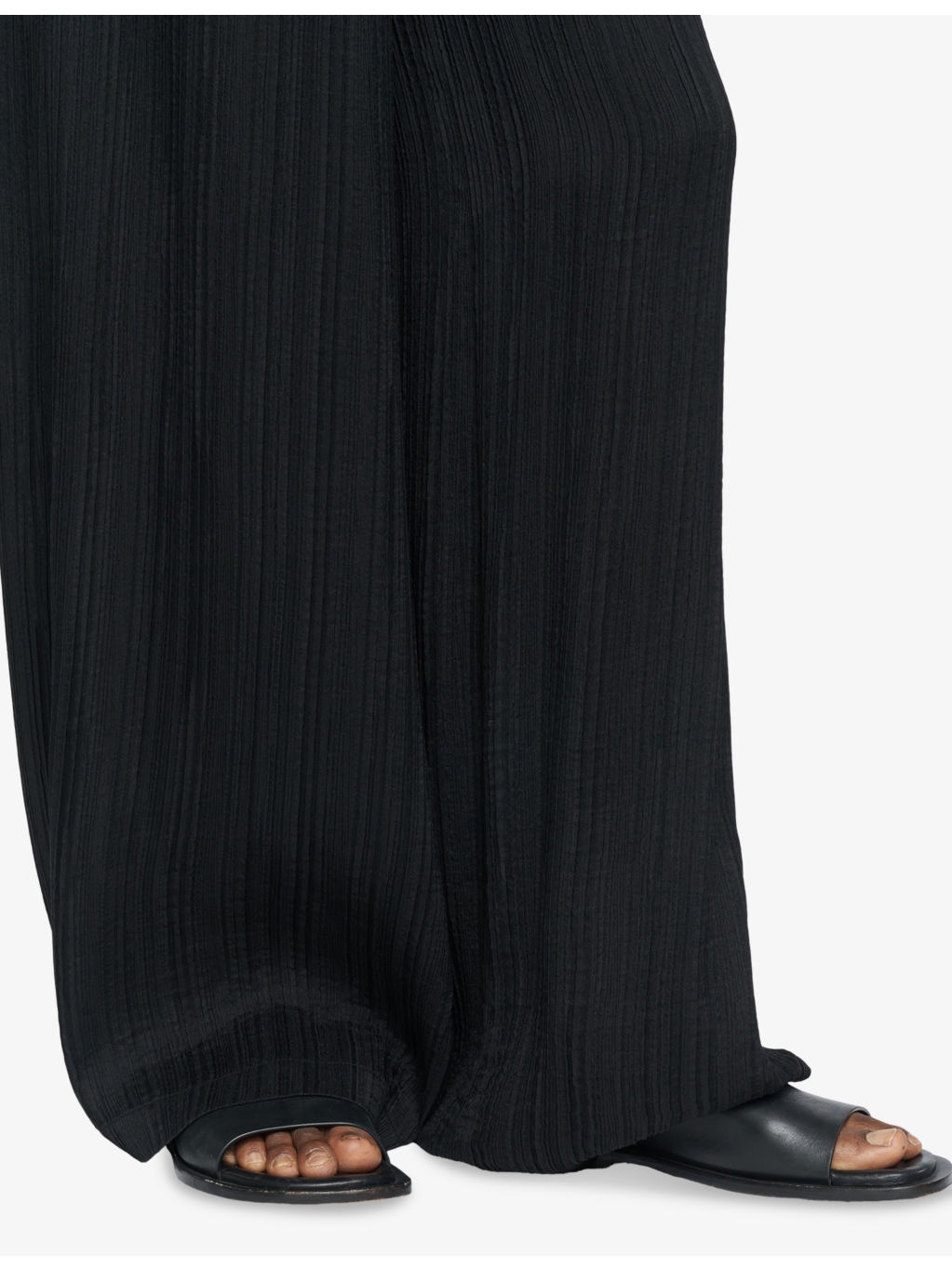 Mawn Wide-Leg Mid-Rise Viscose and Silk-Blend Trousers - 4