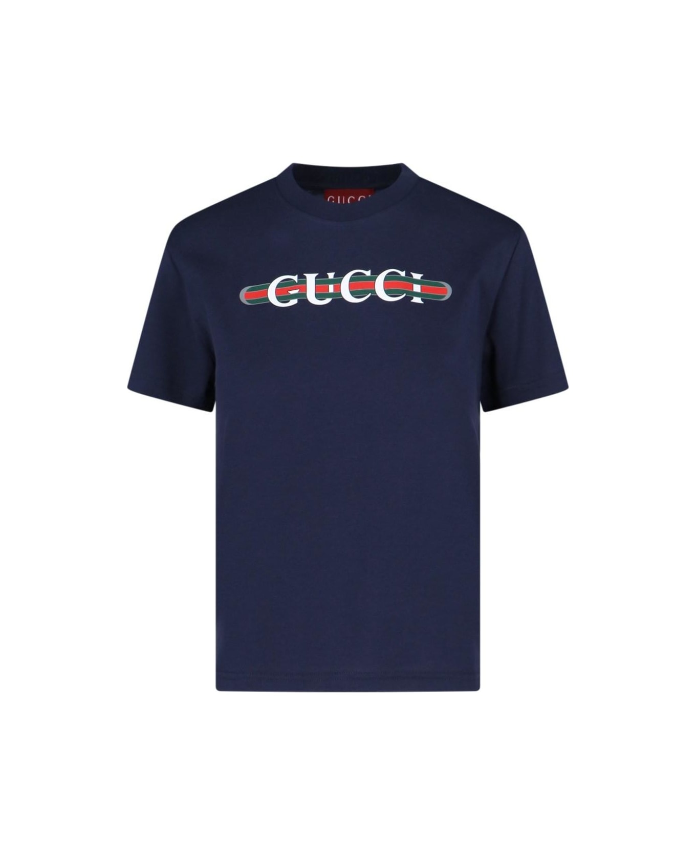 GUCCI Logo T-shirt | italist | REVERSIBLE