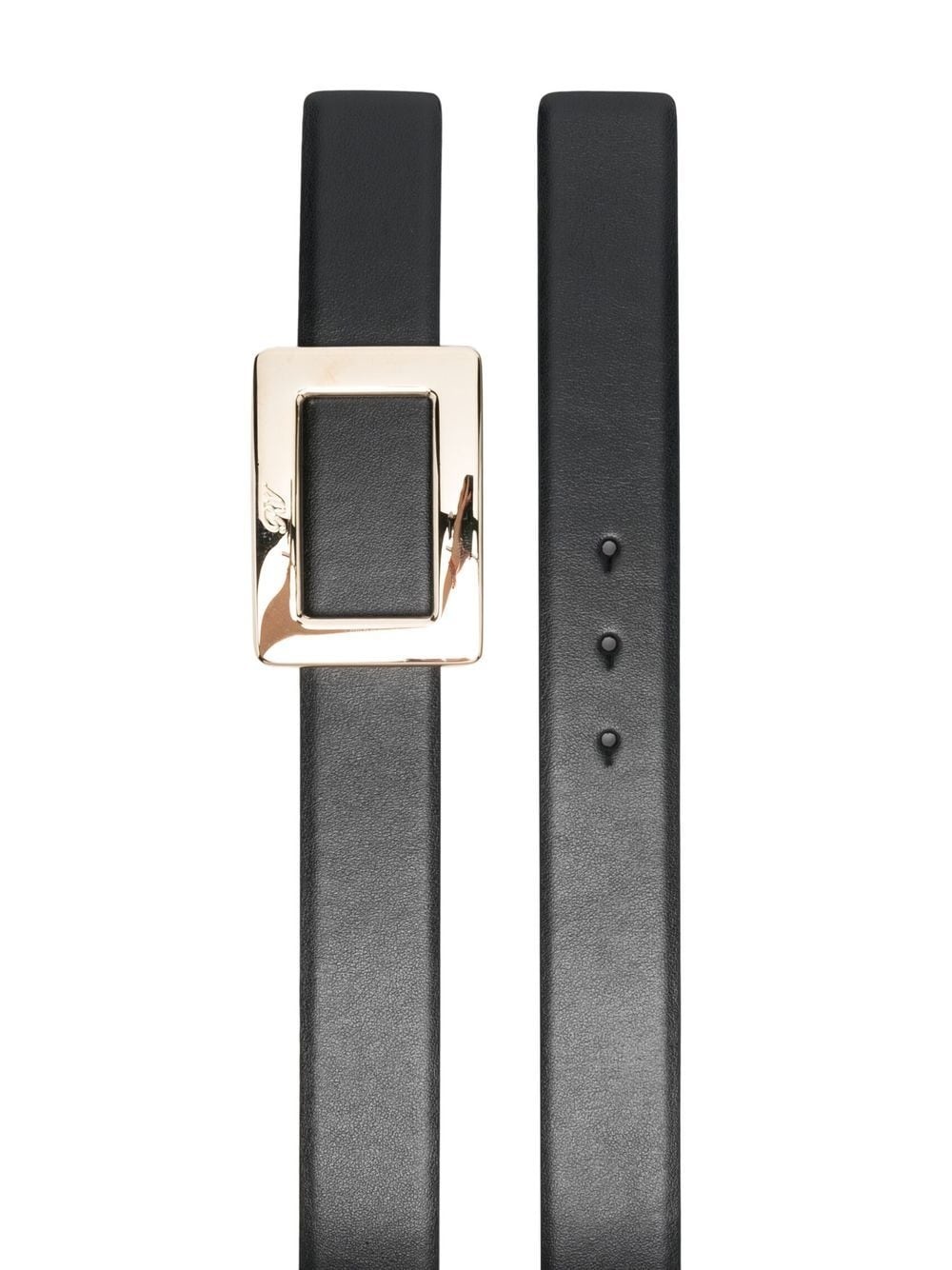 Belle Vivier leather buckle belt - 2