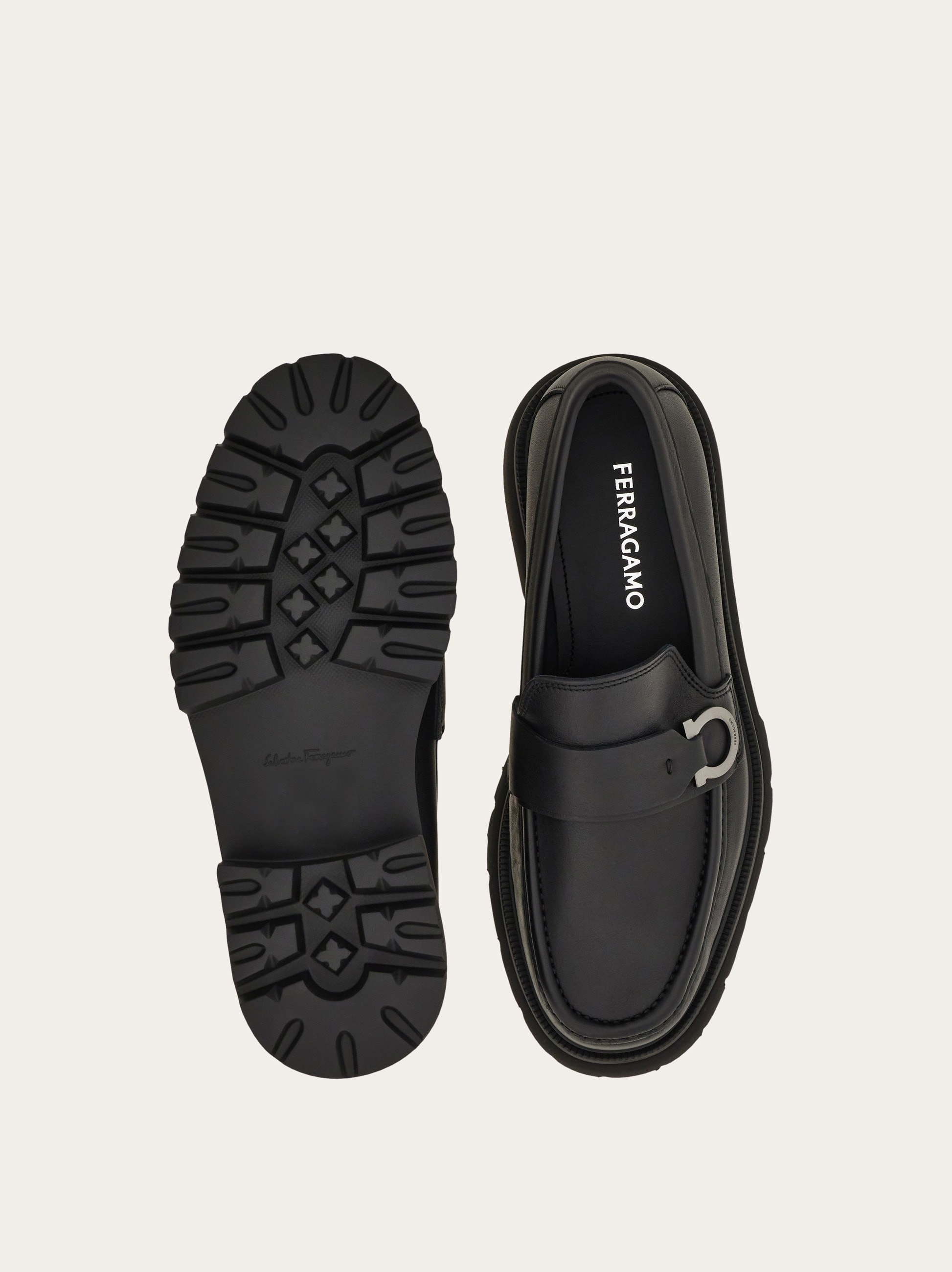 Loafer with Gancini ornament - 6