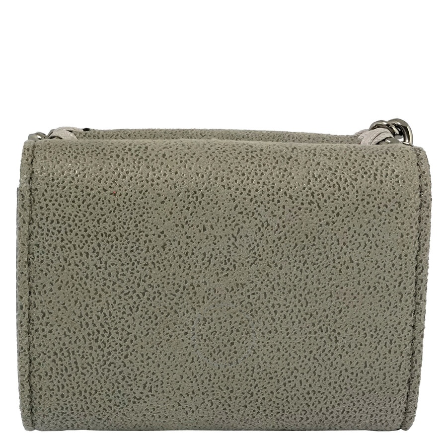 Stella Mccartney Light Grey Ladies Falabella Small Flap Wallet - 3