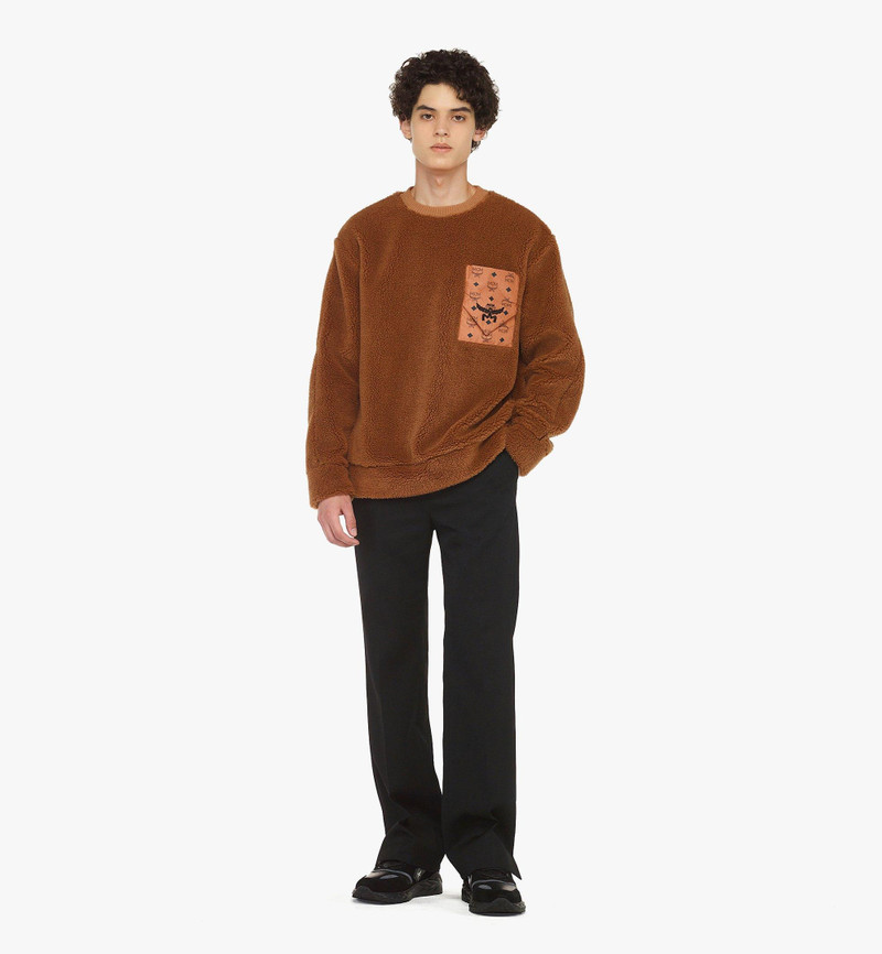 MCM Monogram Pocket Fleece Sweatshirt outlook