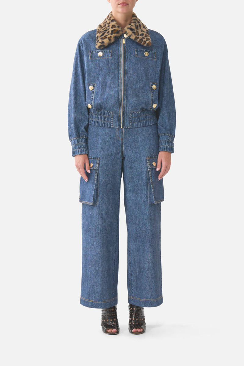 CAMILLA RELAXED TERRY PANT WITH POCKET DETAIL outlook