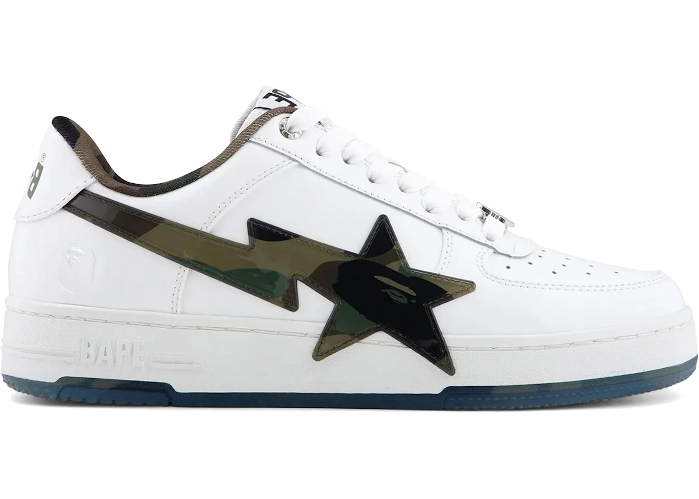 A Bathing Ape Bape Sta OS #2 White Camo - 1