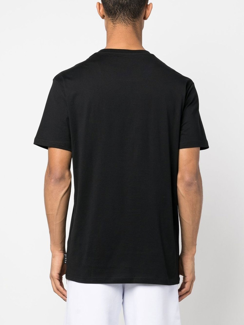 logo-plaque cotton T-shirt 4