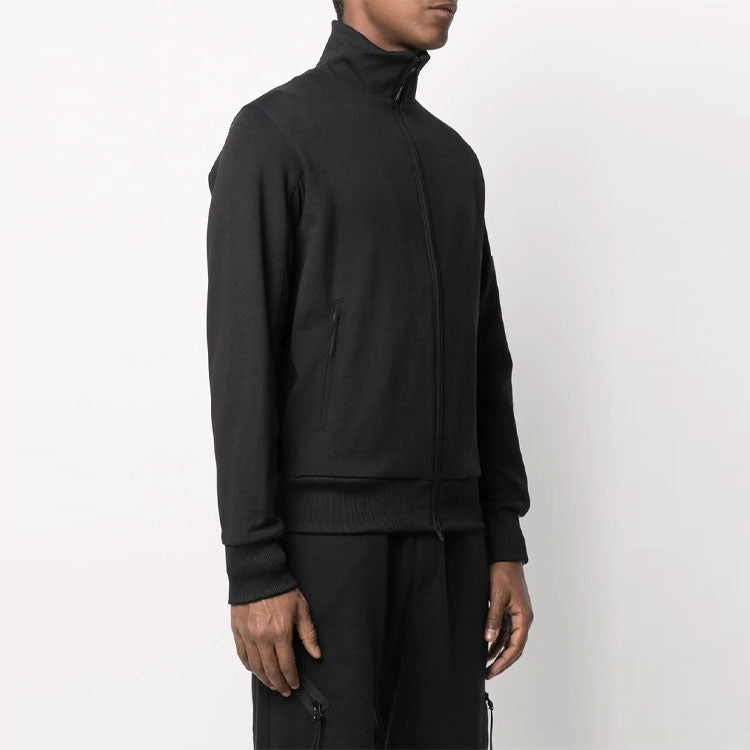 Y-3 SS21 Solid Color Stripe Sports Zipper Jacket Black H16347 - 5