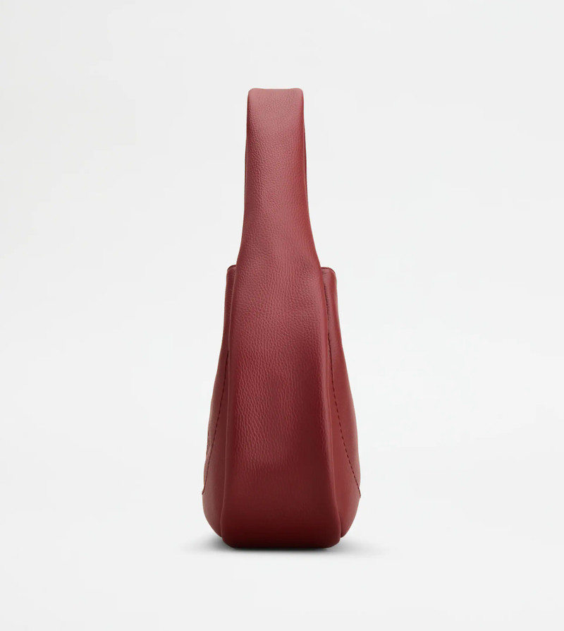 Tod's TOD'S SHIRT HOBO BAG MEDIUM - RED outlook