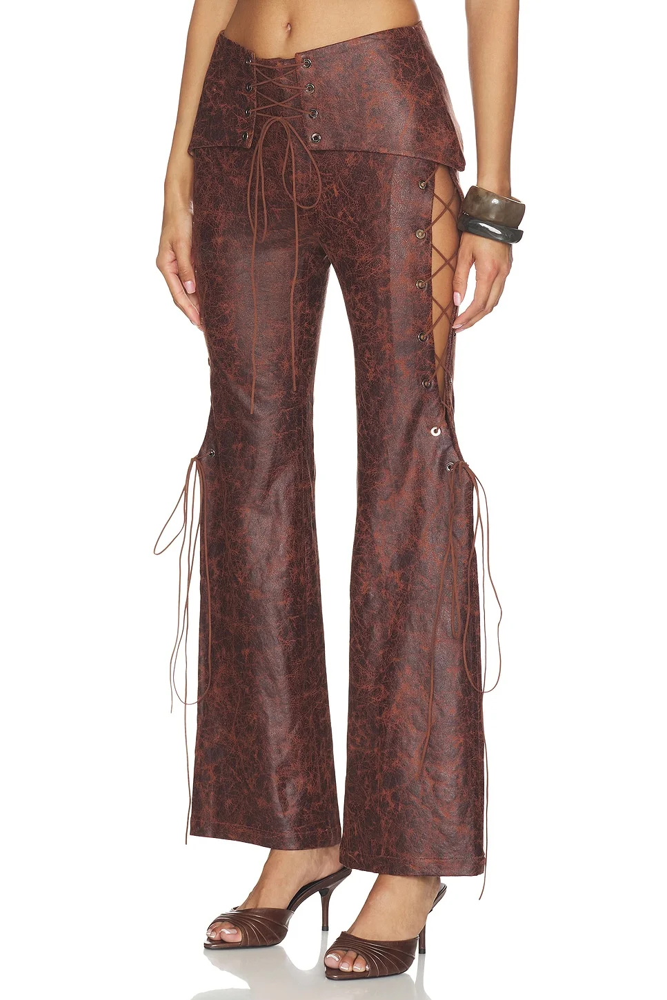 Lace Up Pant - 1