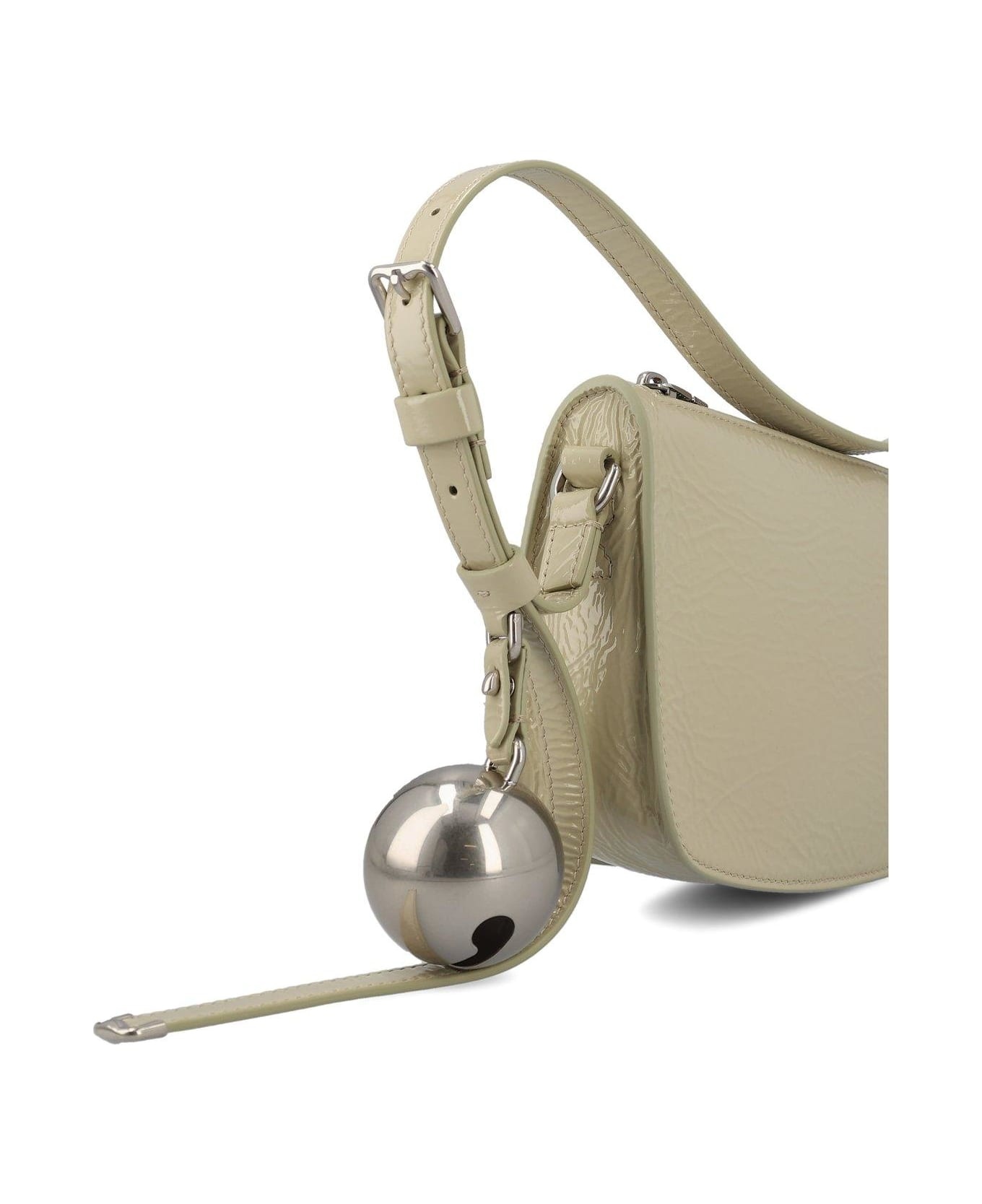 Mini Shield Bell-charm Shoulder Bag - 4