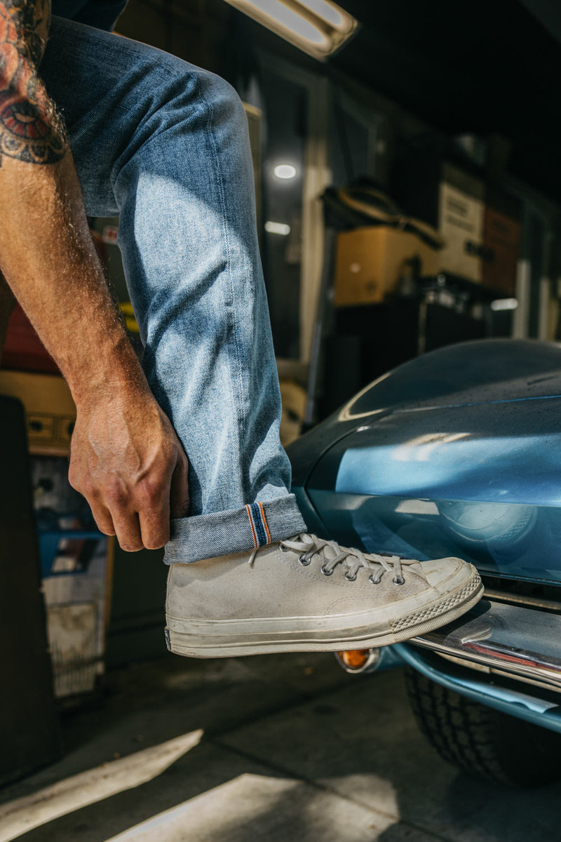 HIROSHI KATO The Pen Slim - Keith 14oz Selvedge outlook