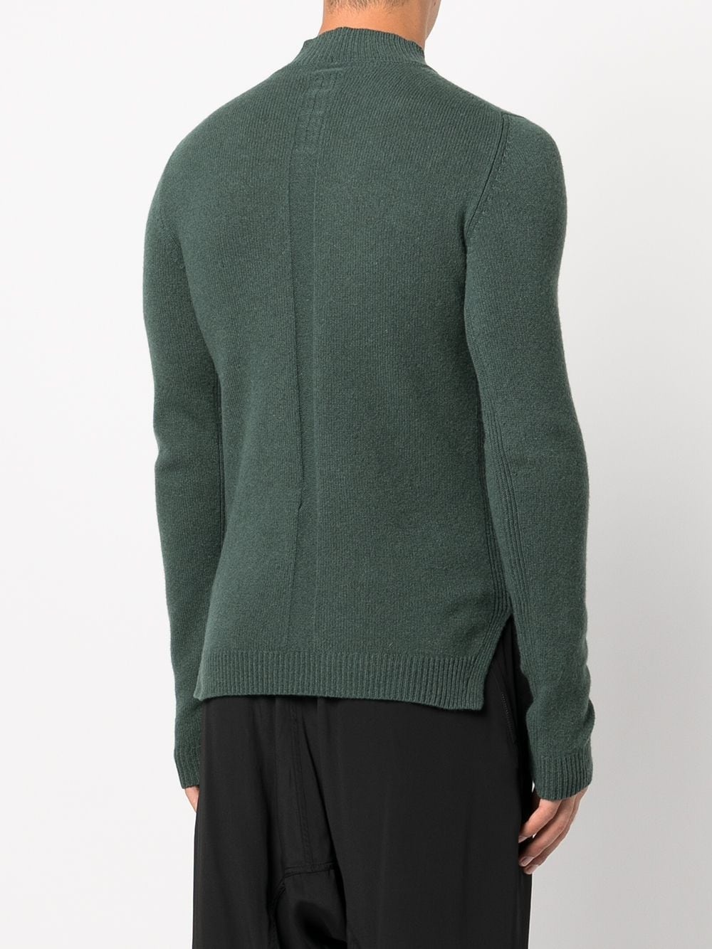 mock-neck cashmere jumper - 4