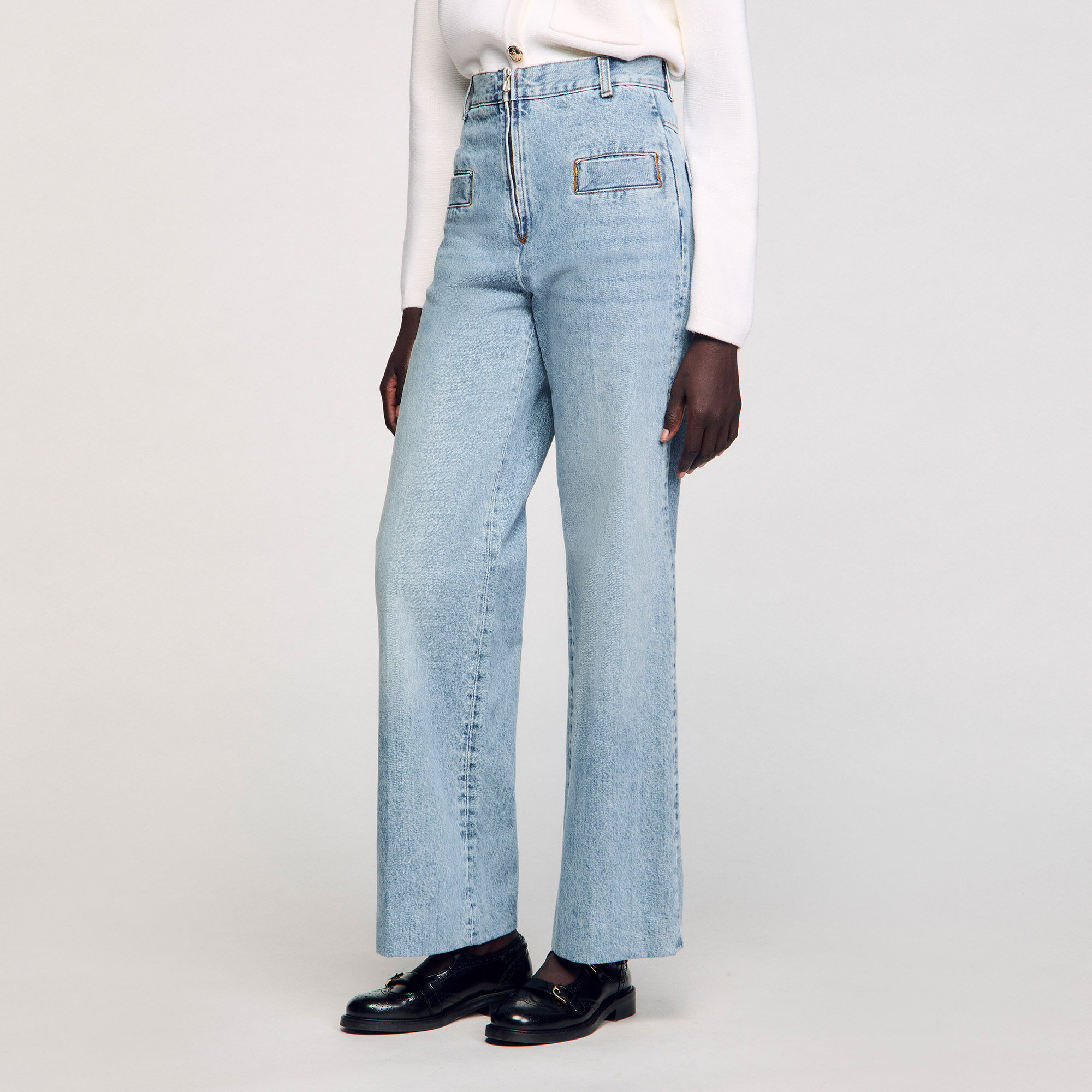WIDE-LEG JEANS - 5