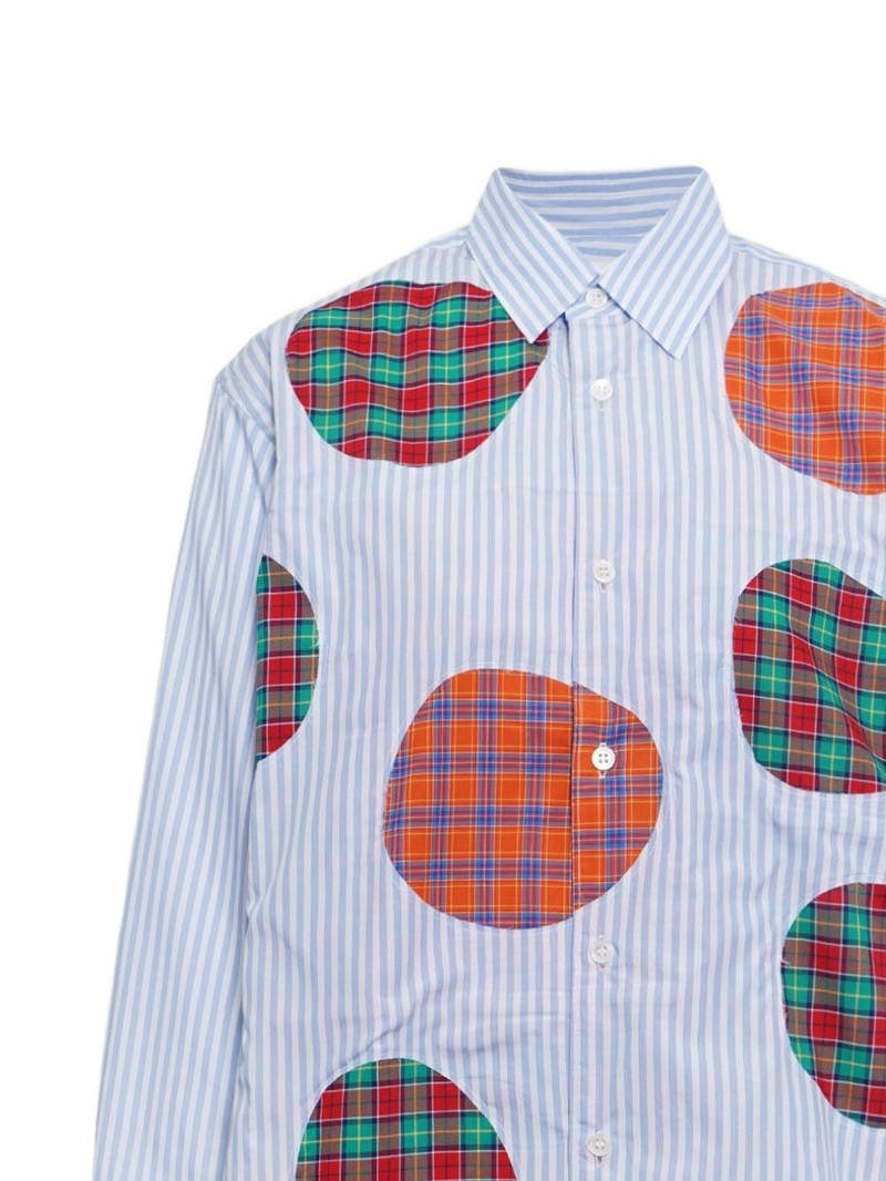 Comme des Garçons SHIRT tartan cotton shirt outlook