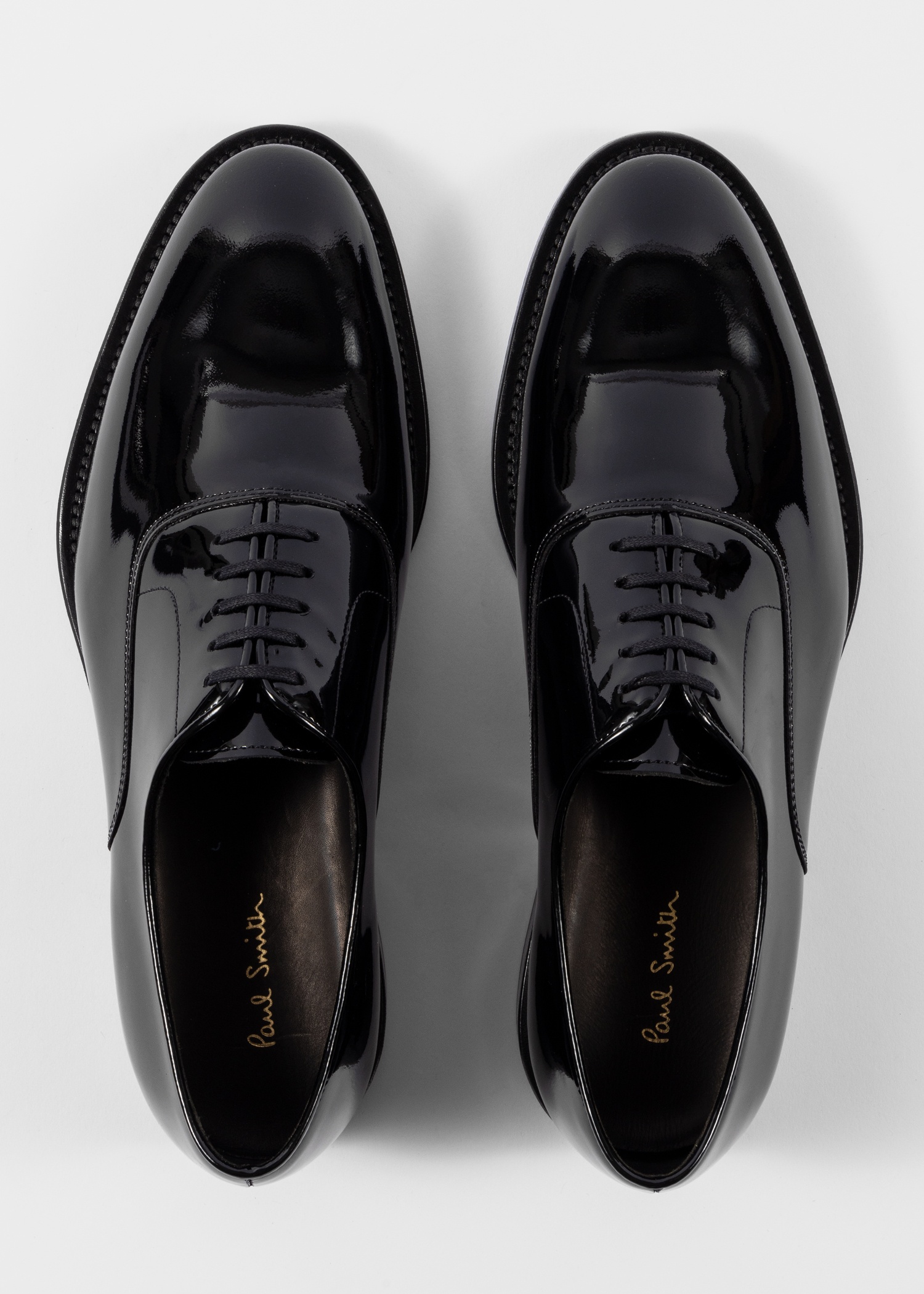 Black 'Brubeck' Patent Shoes - 5