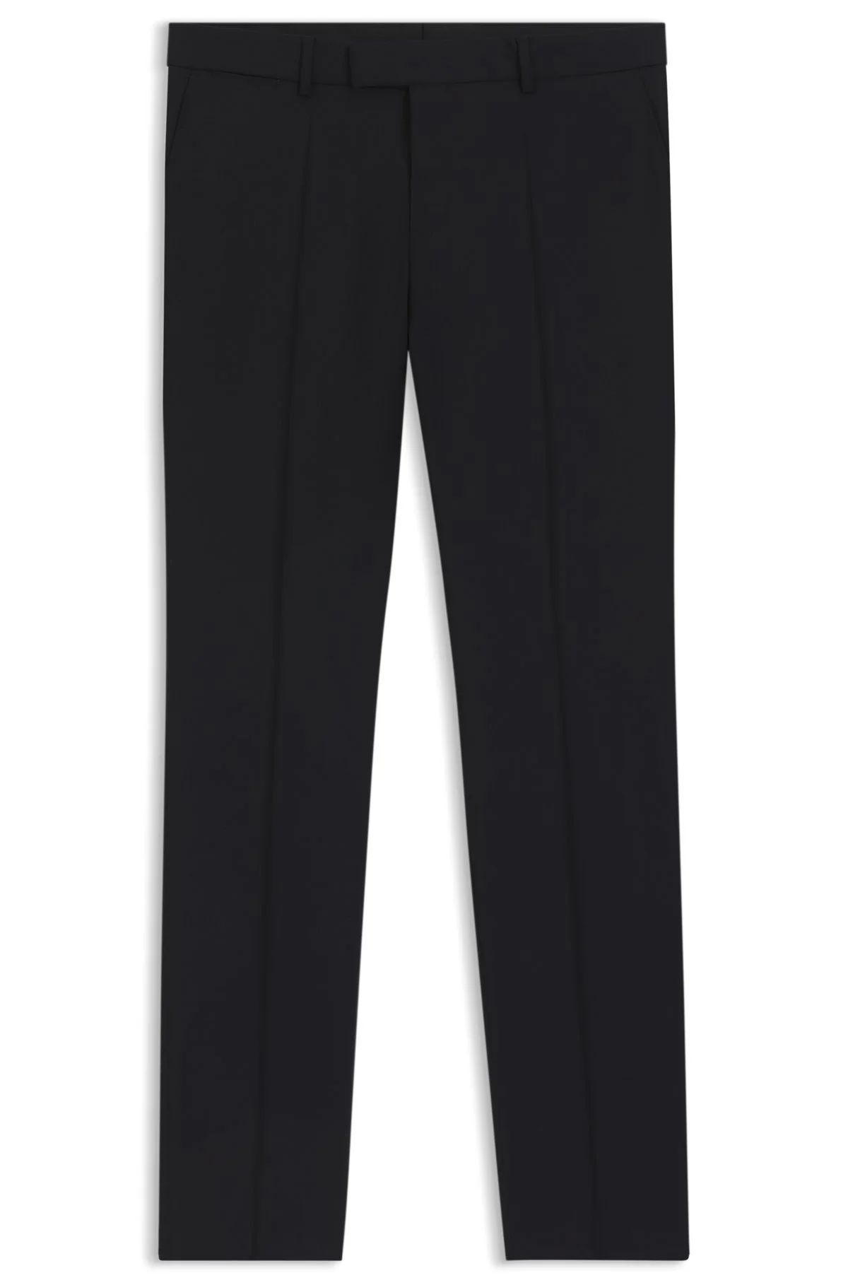 SLIM-FIT PANTS IN WASHABLE WOOL - 1