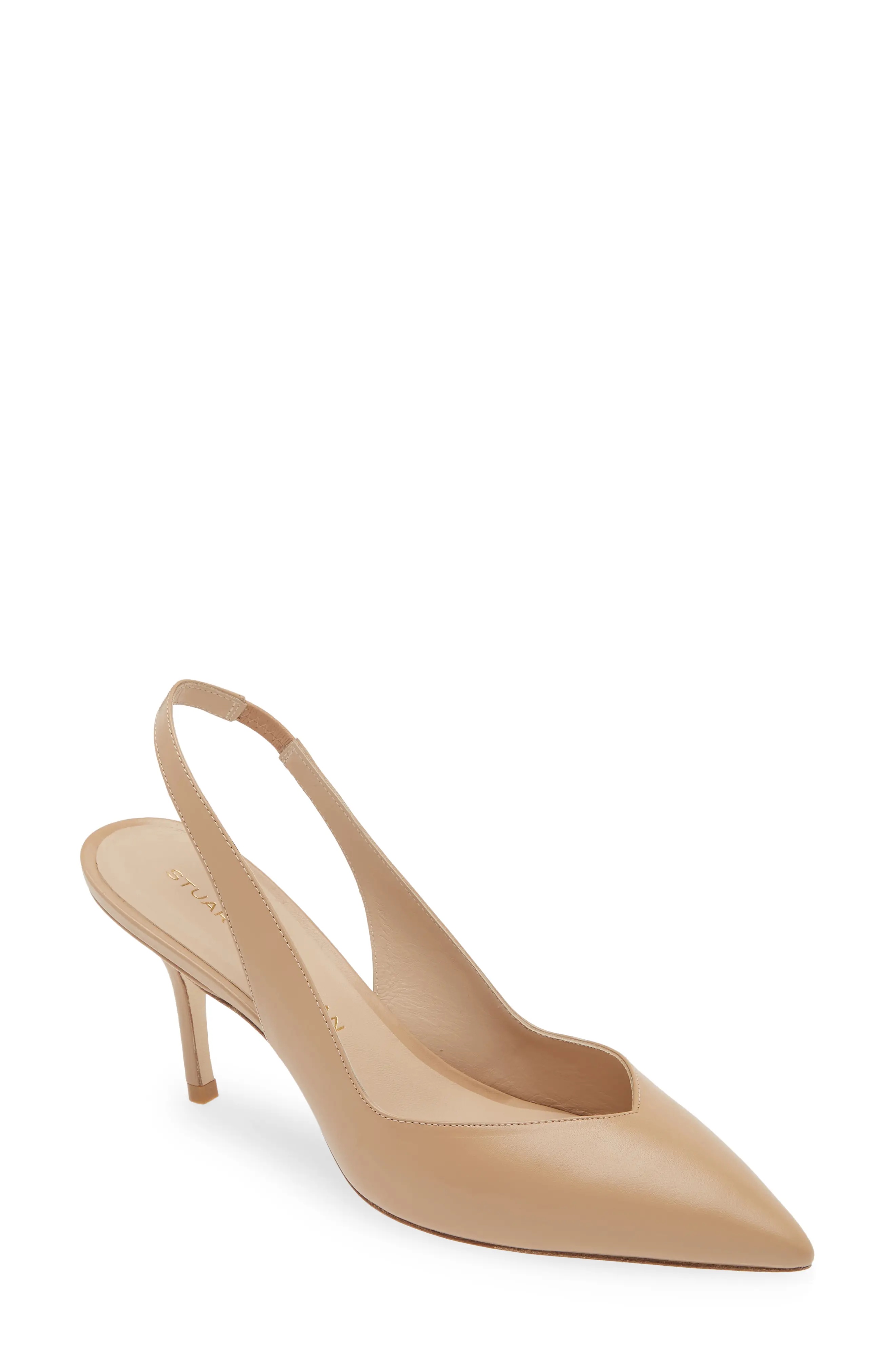 Eva Pointed Toe Slingback Pump - 1