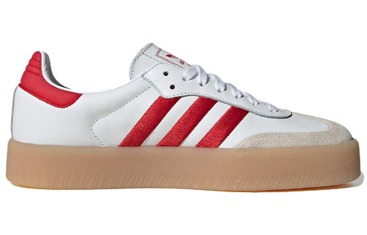 (WMNS) adidas Sambae 'White Better Scarlet Gum' ID0438 - 3