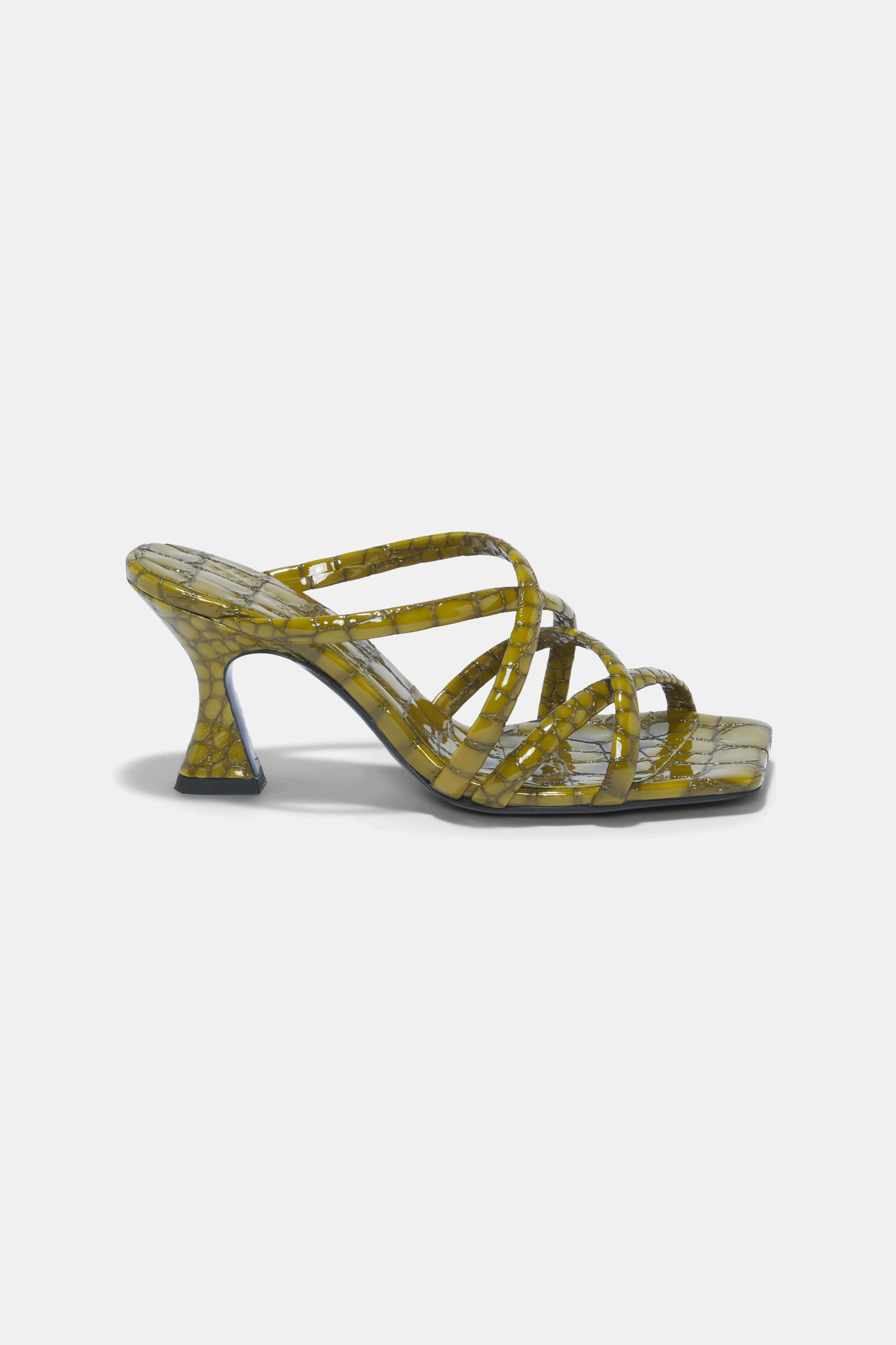 EXOTIC SHINE heeled sandal - 1
