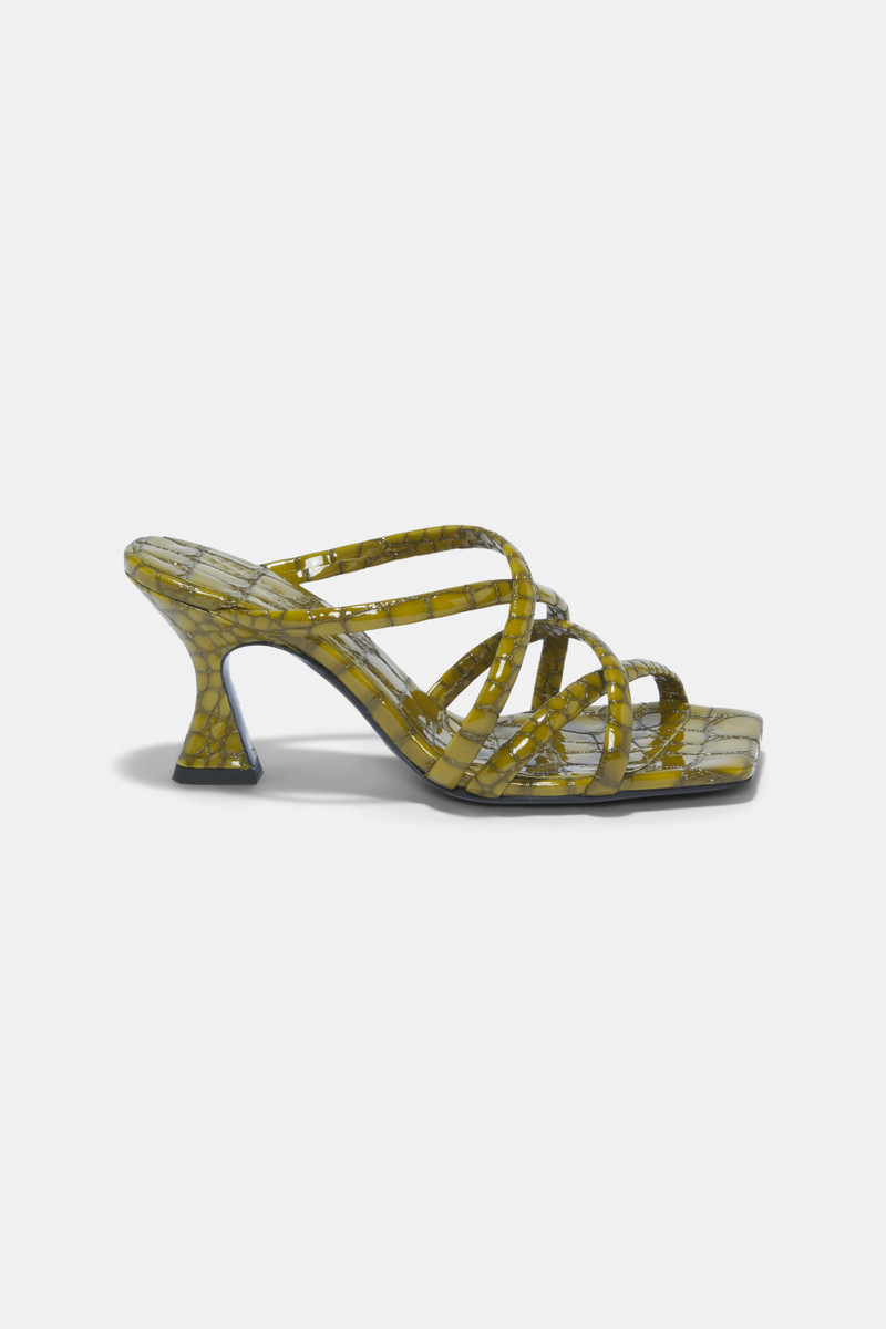 EXOTIC SHINE heeled sandal 1