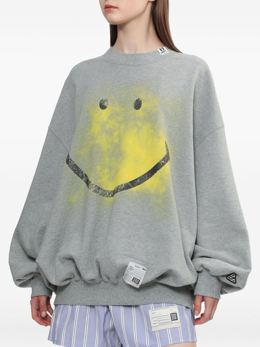 smiley-face sweatshirt - 3
