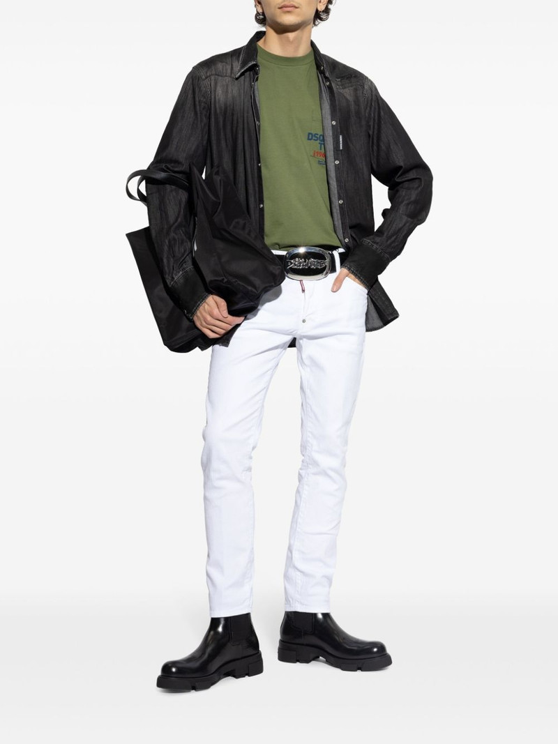 DSQUARED2 distressed shirt outlook
