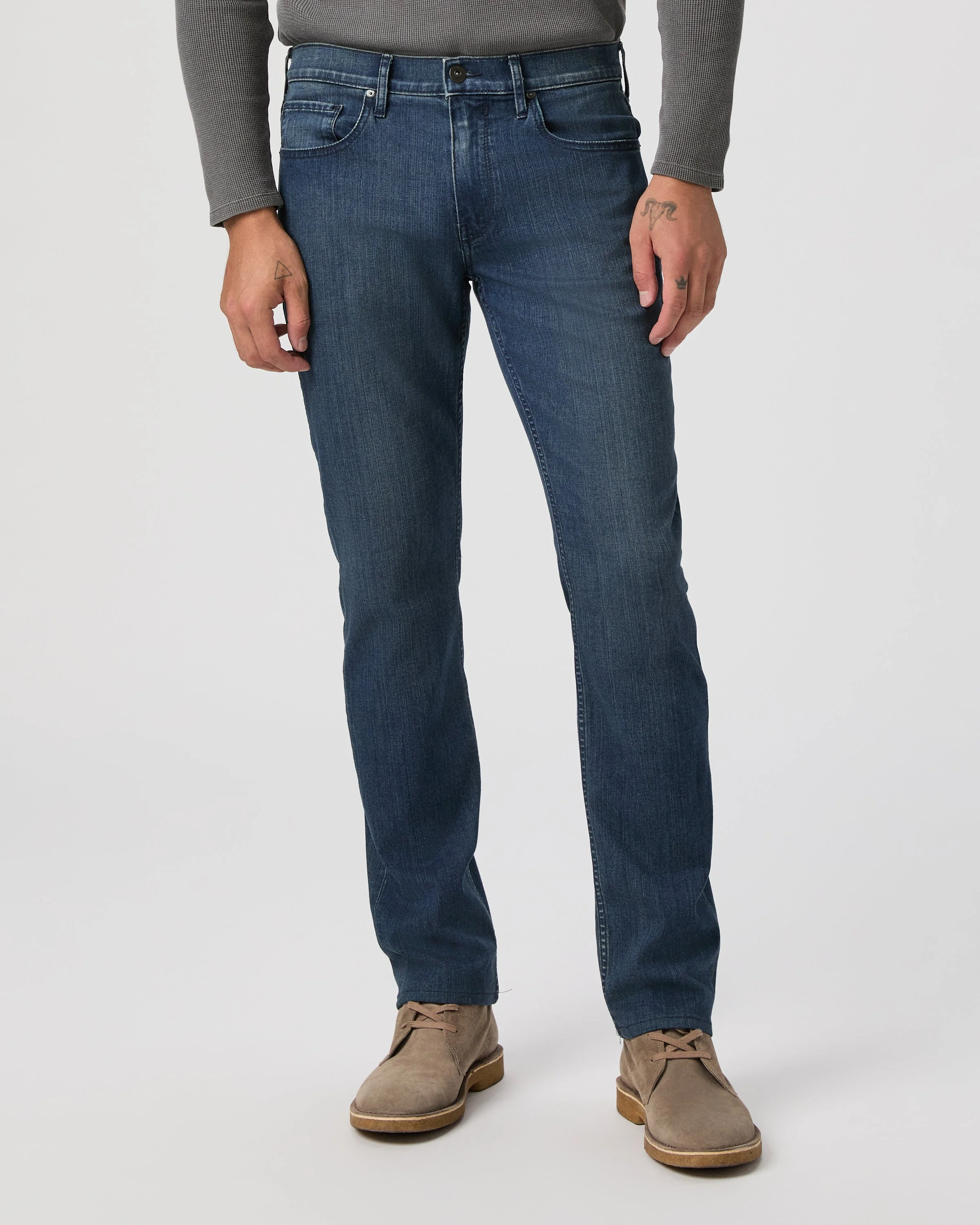 Transcend Federal 34" Slim Straight Jean - 1