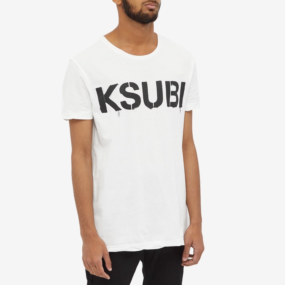 Ksubi Stencil Seeing Lines Tee - 3