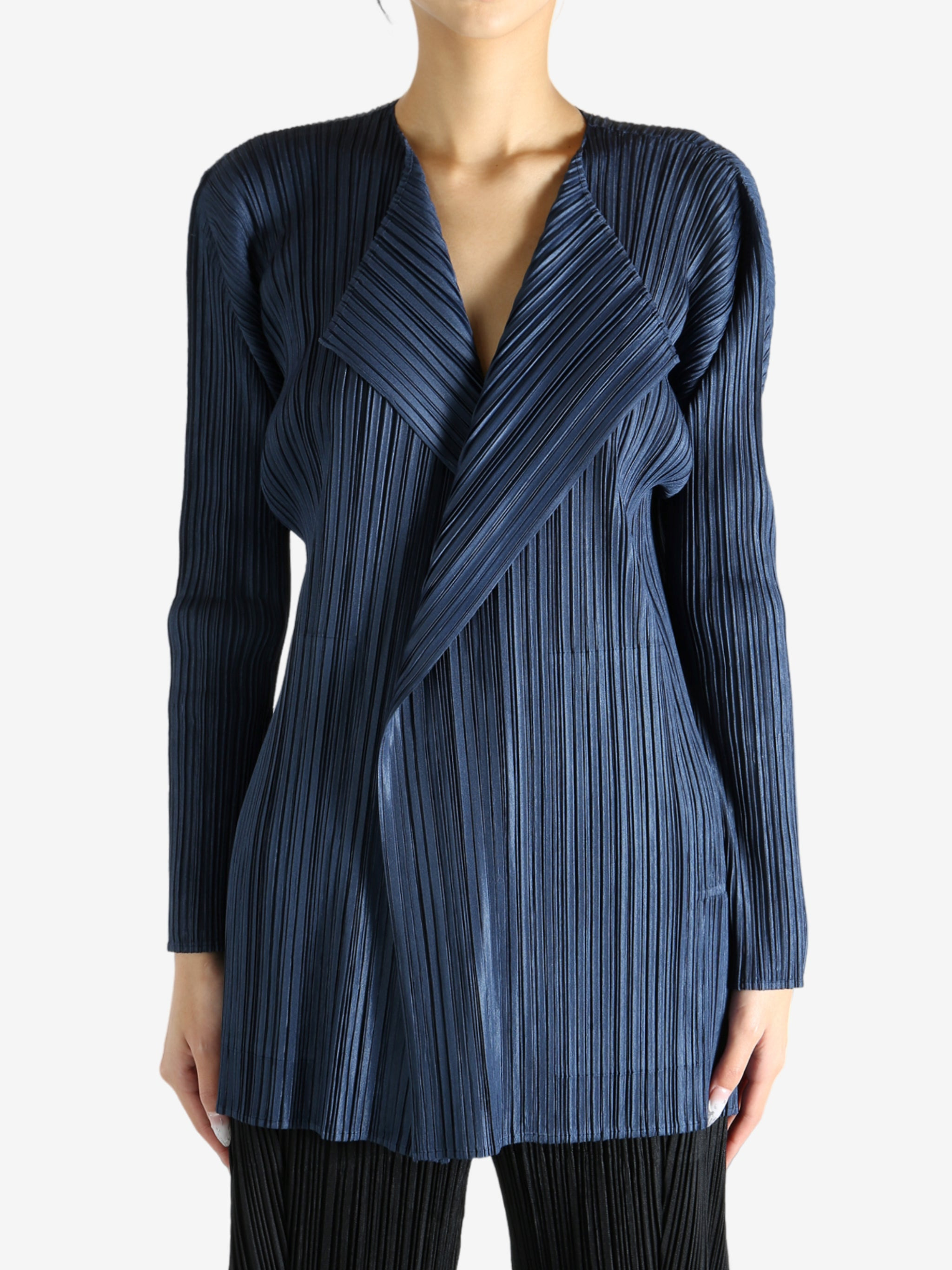 PLEATS PLEASE ISSEY MIYAKE - Women Mellow Pleats Coat - 1