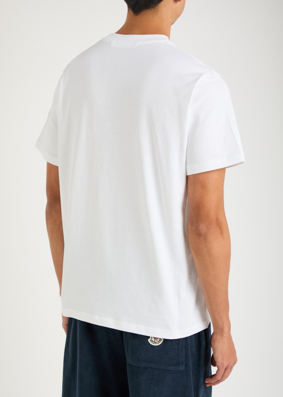 Moncler New Badge Logo-print Cotton T-shirt - 3