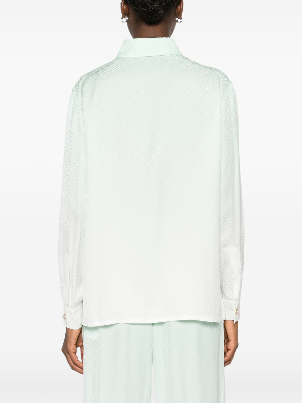 gradient textured shirt - 4