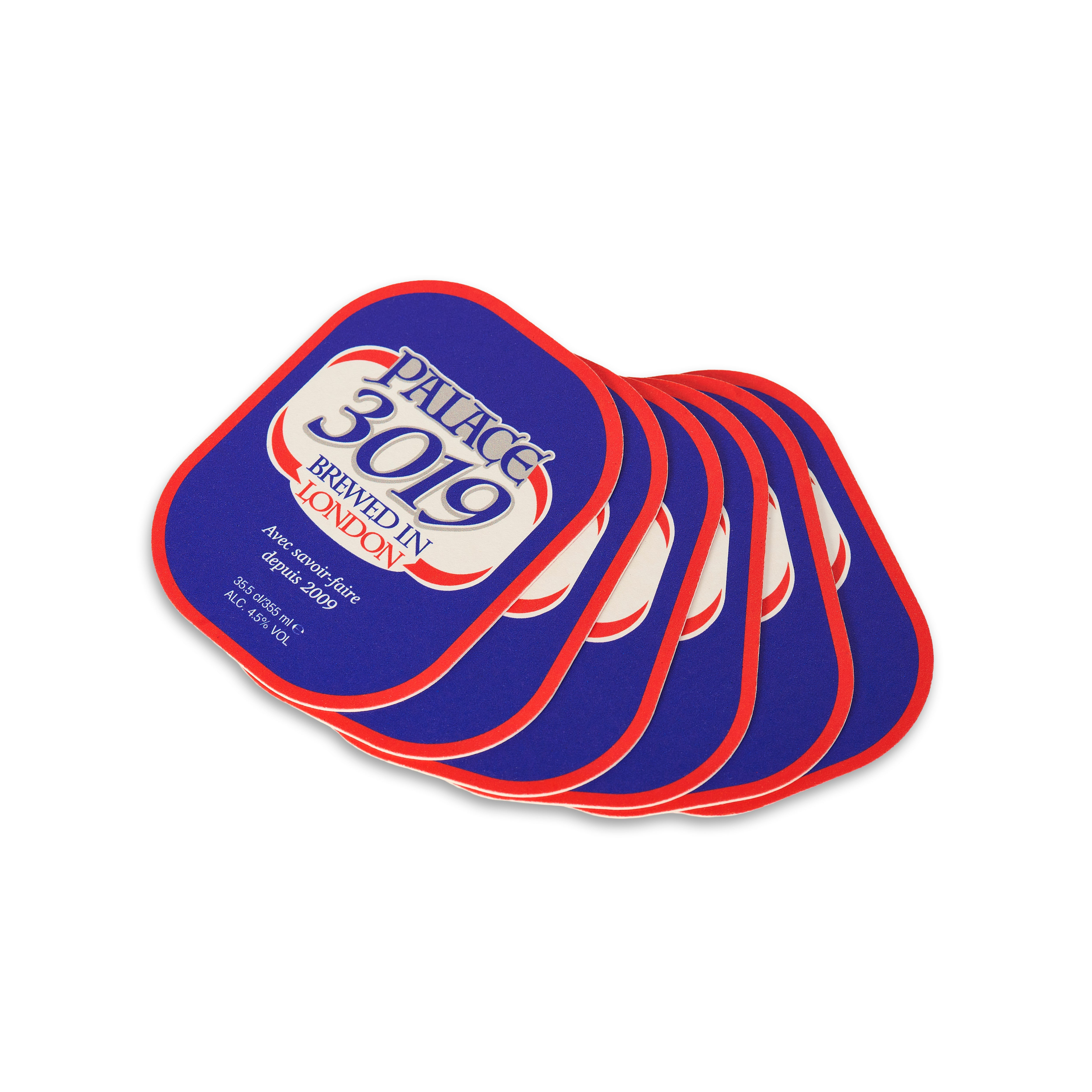 SAVOIR-FAIRE COASTERS BLUE / RED - 2