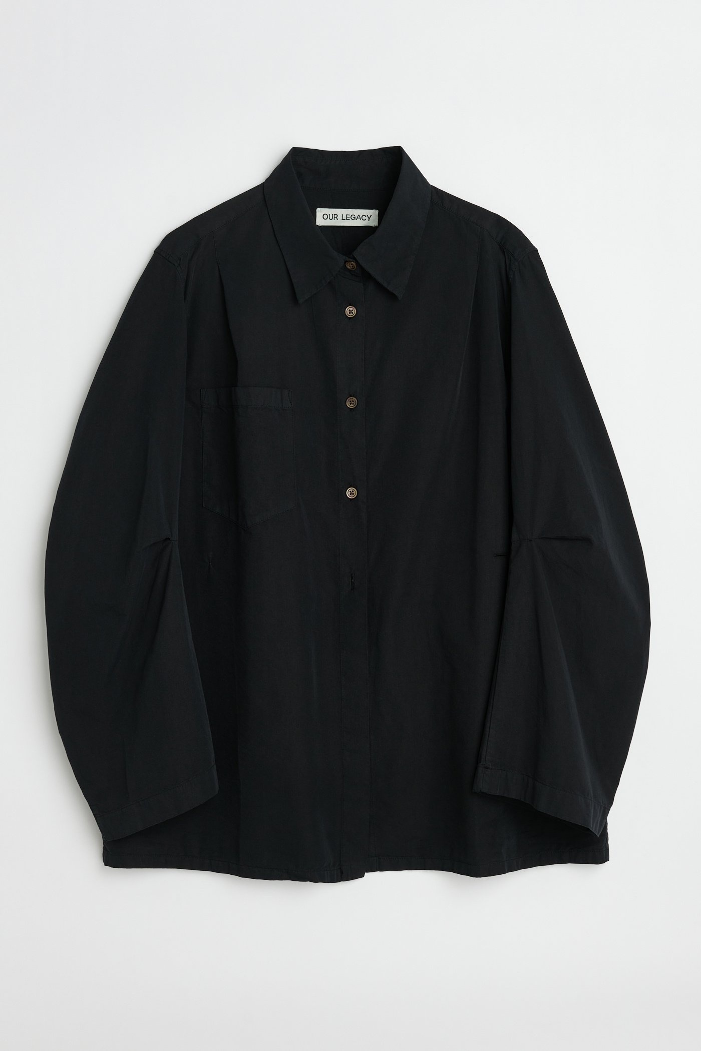 Machine Shirt Antique Black Peached Cupro - 1