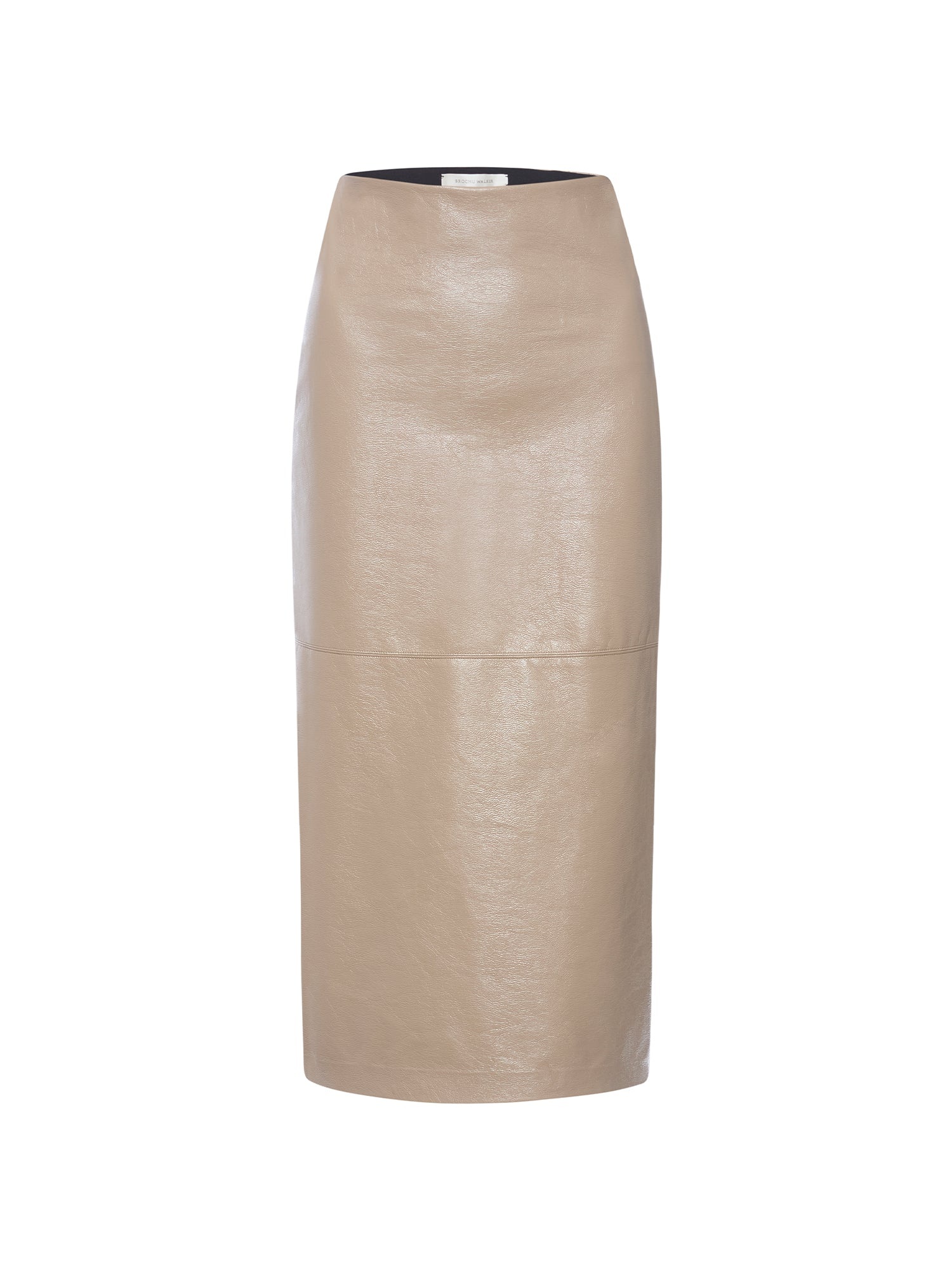 The Irene Vegan Leather Skirt - 2