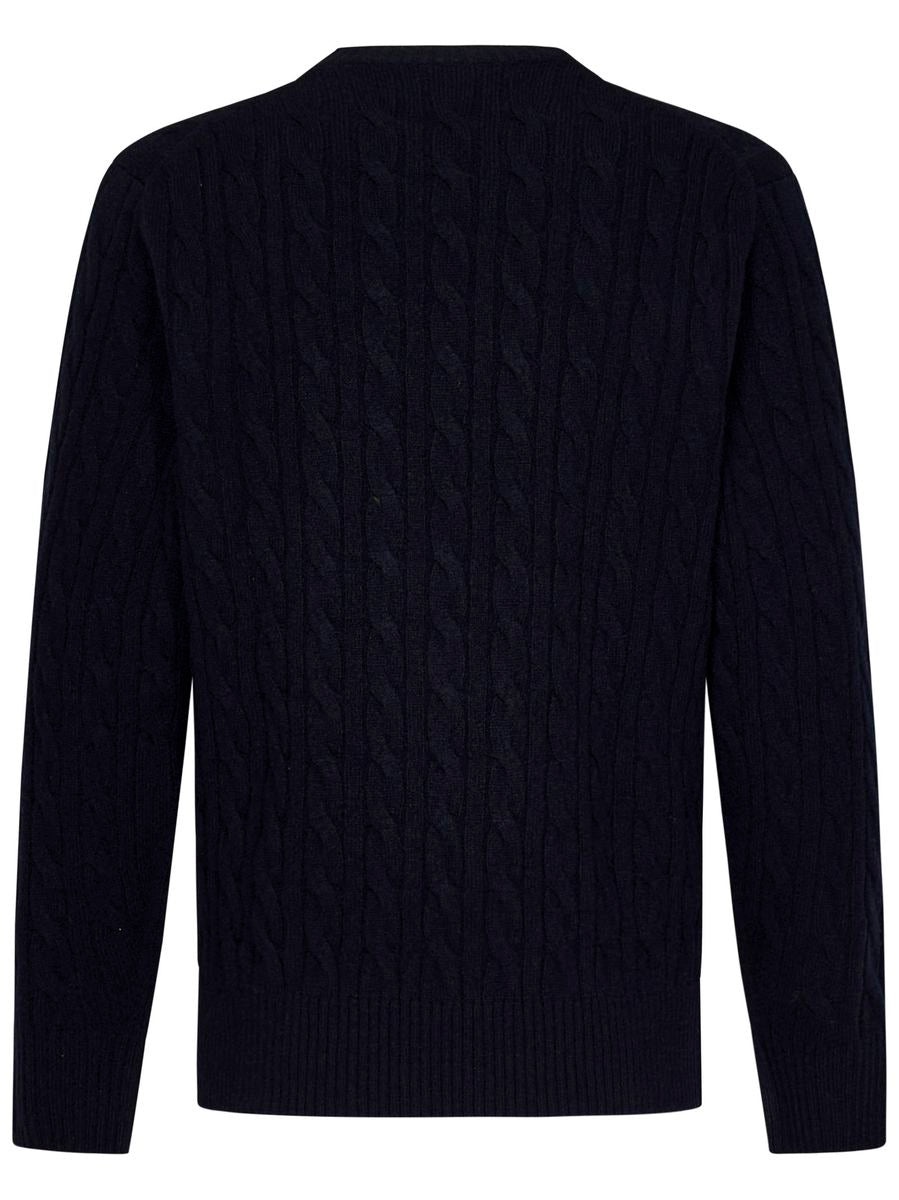 【送料&関税込】Lacoste Classic Fit Cable Knit Wool Pullover LACOSTE Lacoste Classic Fit Cable Knit Wool Pullover