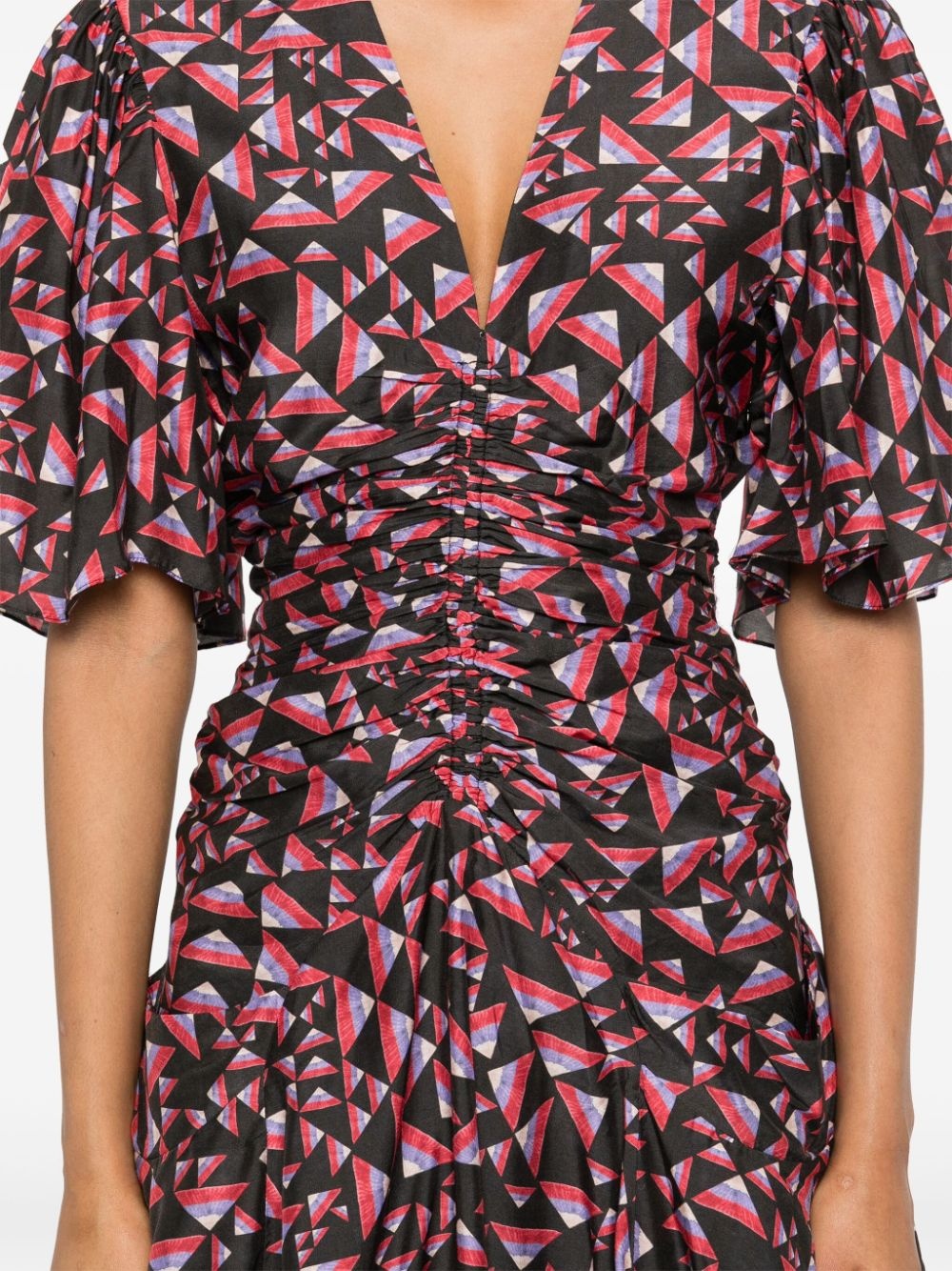 Lienne ruched mini dress - 5
