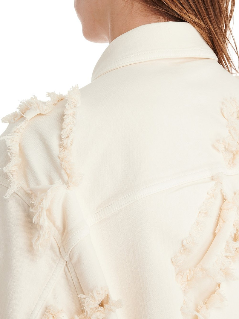 Off-White Distressed Denim Jacket 5