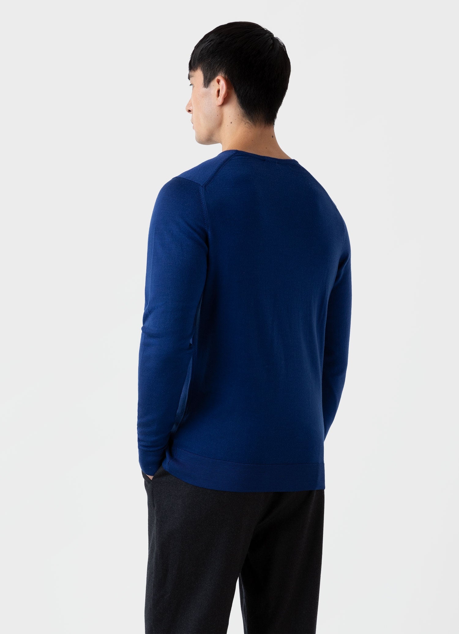 Fine Merino Wool Crew Neck - 4