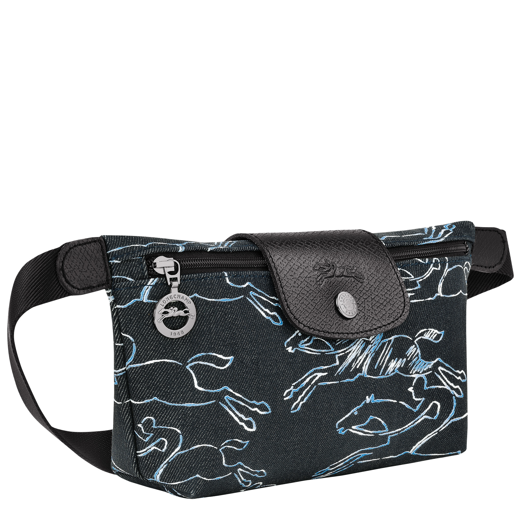 Le Pliage Collection XS Belt bag Navy - Canvas - 3