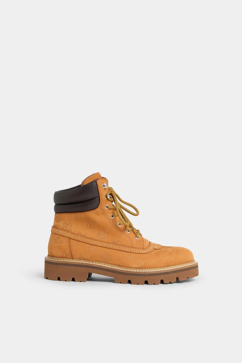 D2 MONOGRAM ANKLE BOOTS - 1