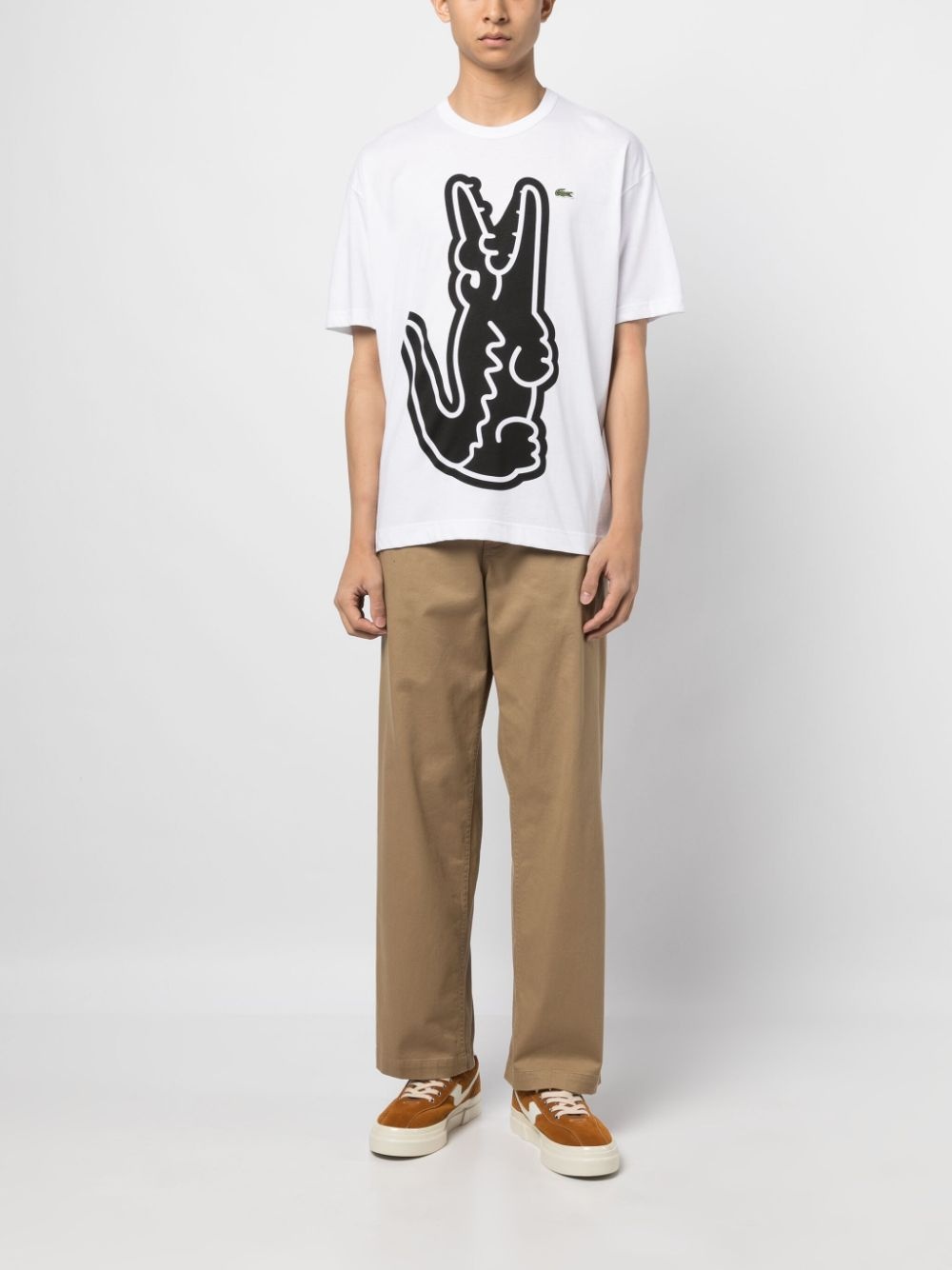 logo-print cotton T-shirt - 2