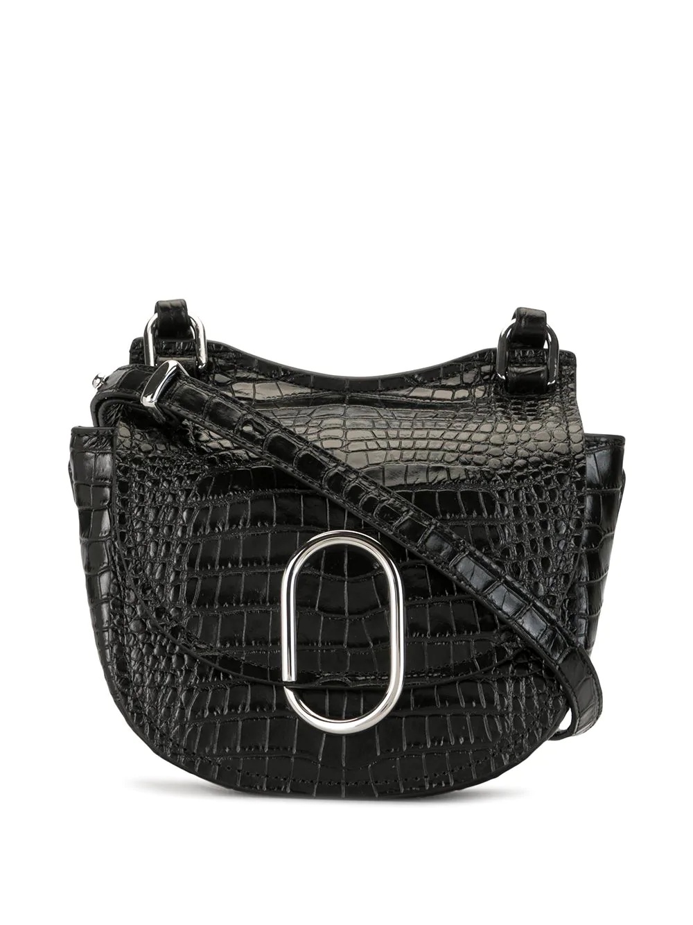 Alix Hunter crocodile-effect crossbody bag - 1