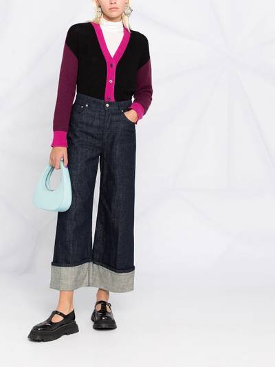 Marni cashmere colour-block cardigan outlook