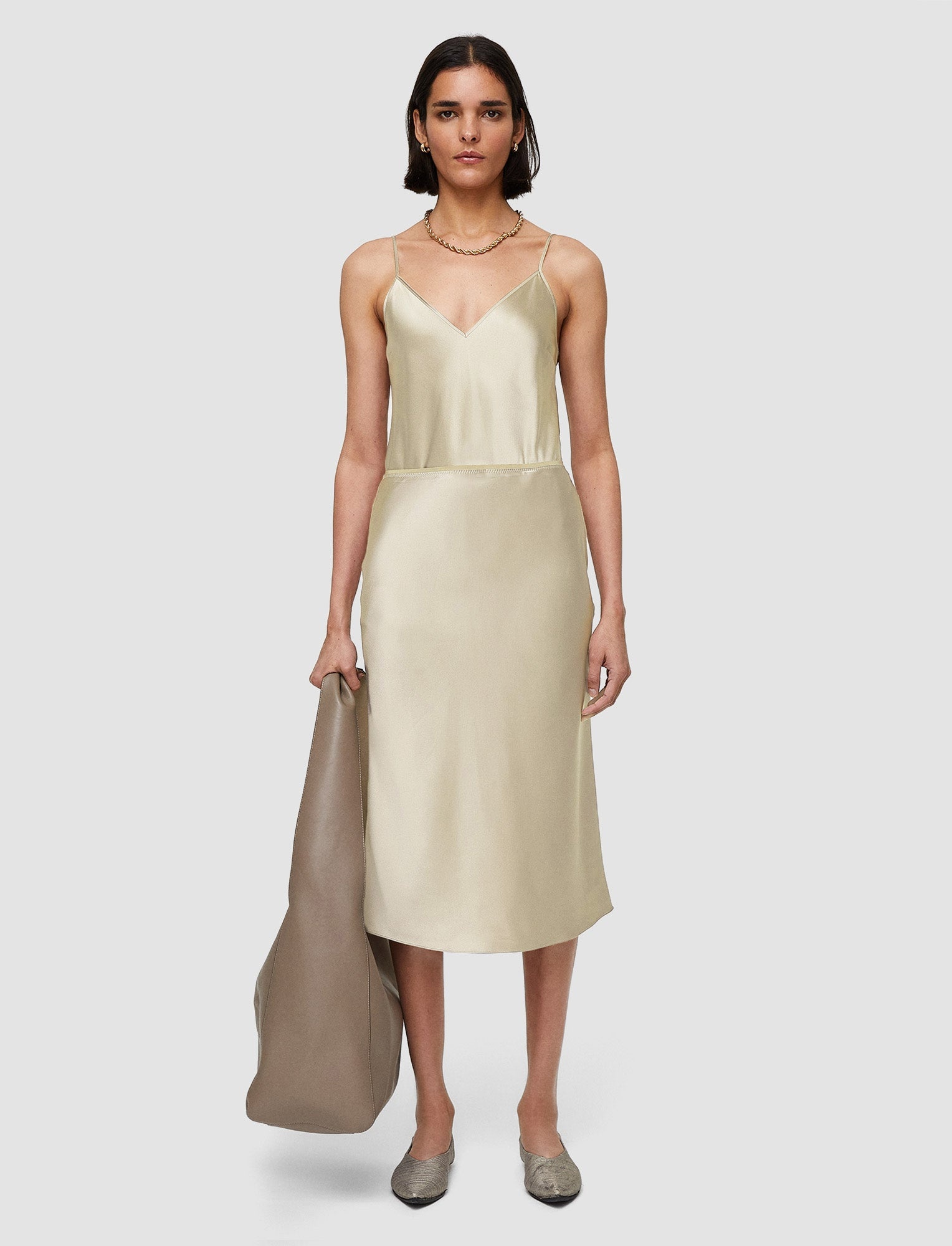 Silk Satin Isaak Skirt - 2