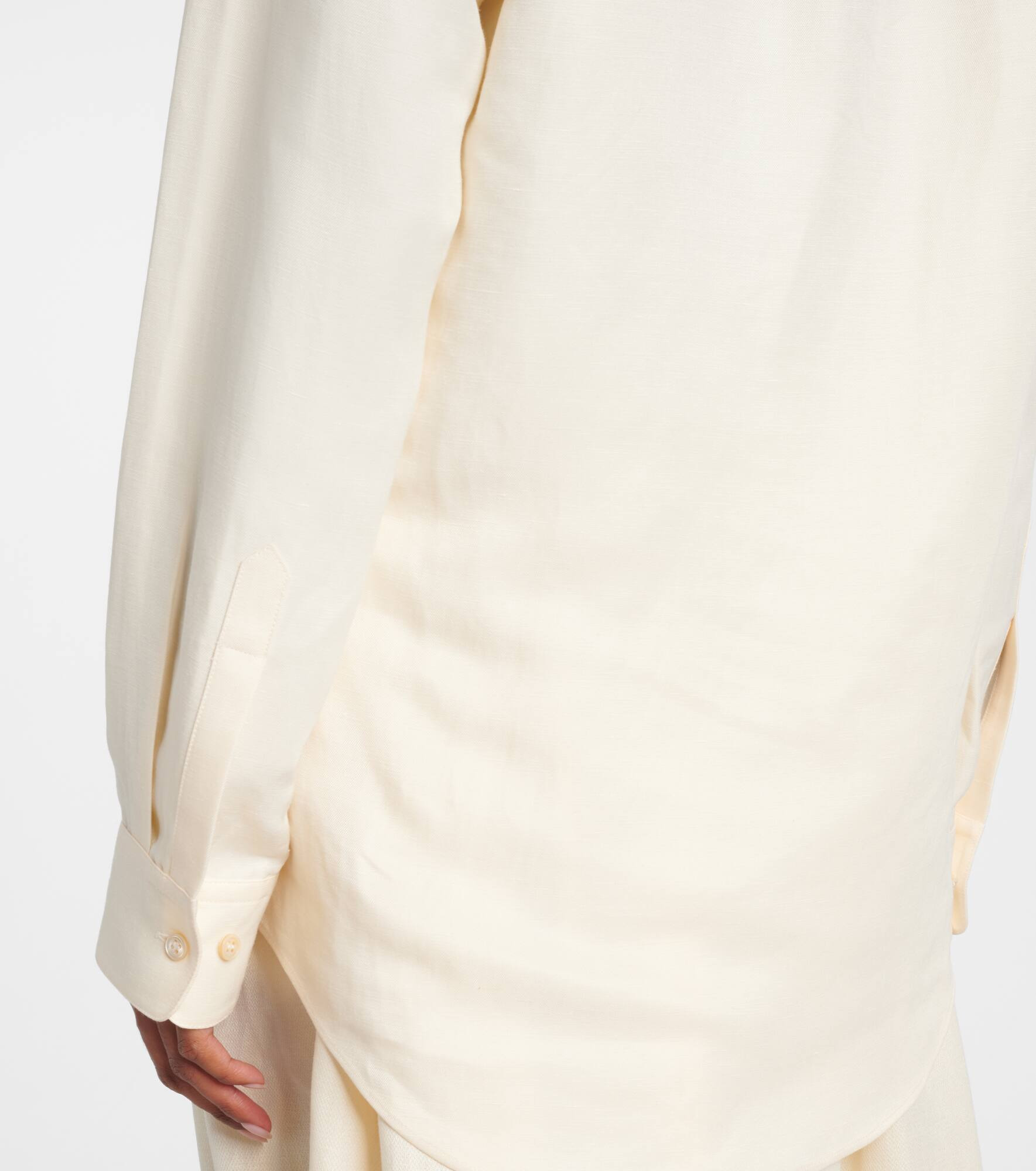 Ferrara linen and silk shirt - 5