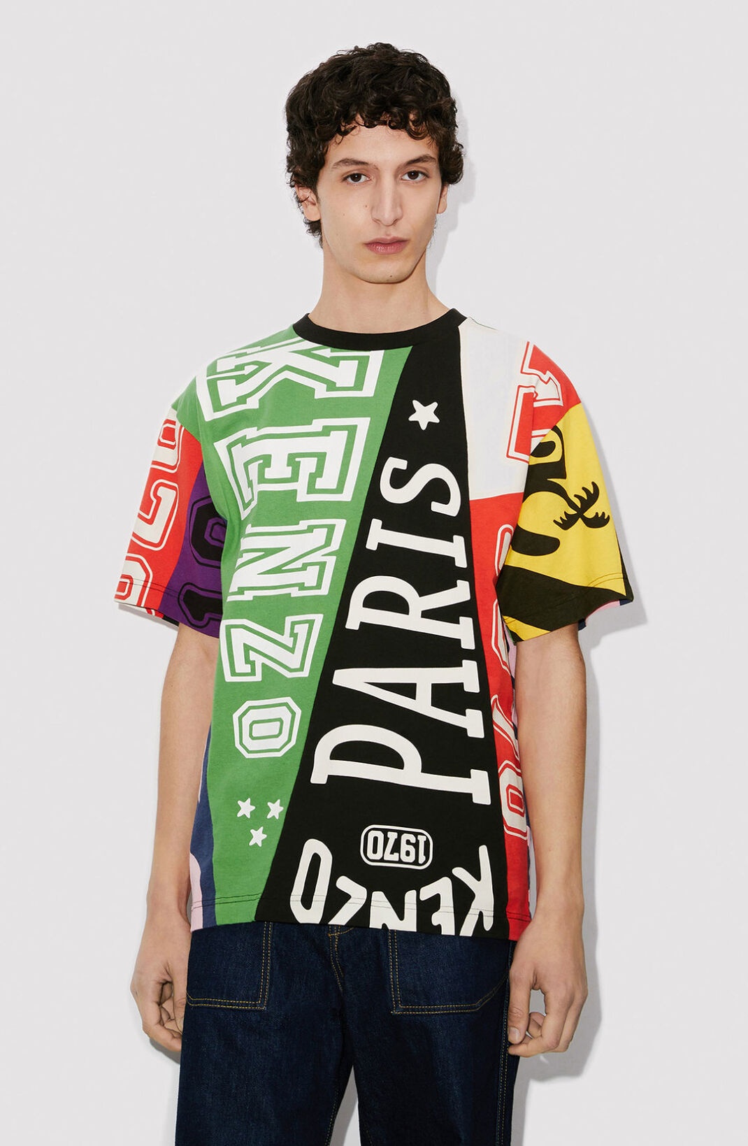 'KENZO Flag' oversize T-shirt - 4